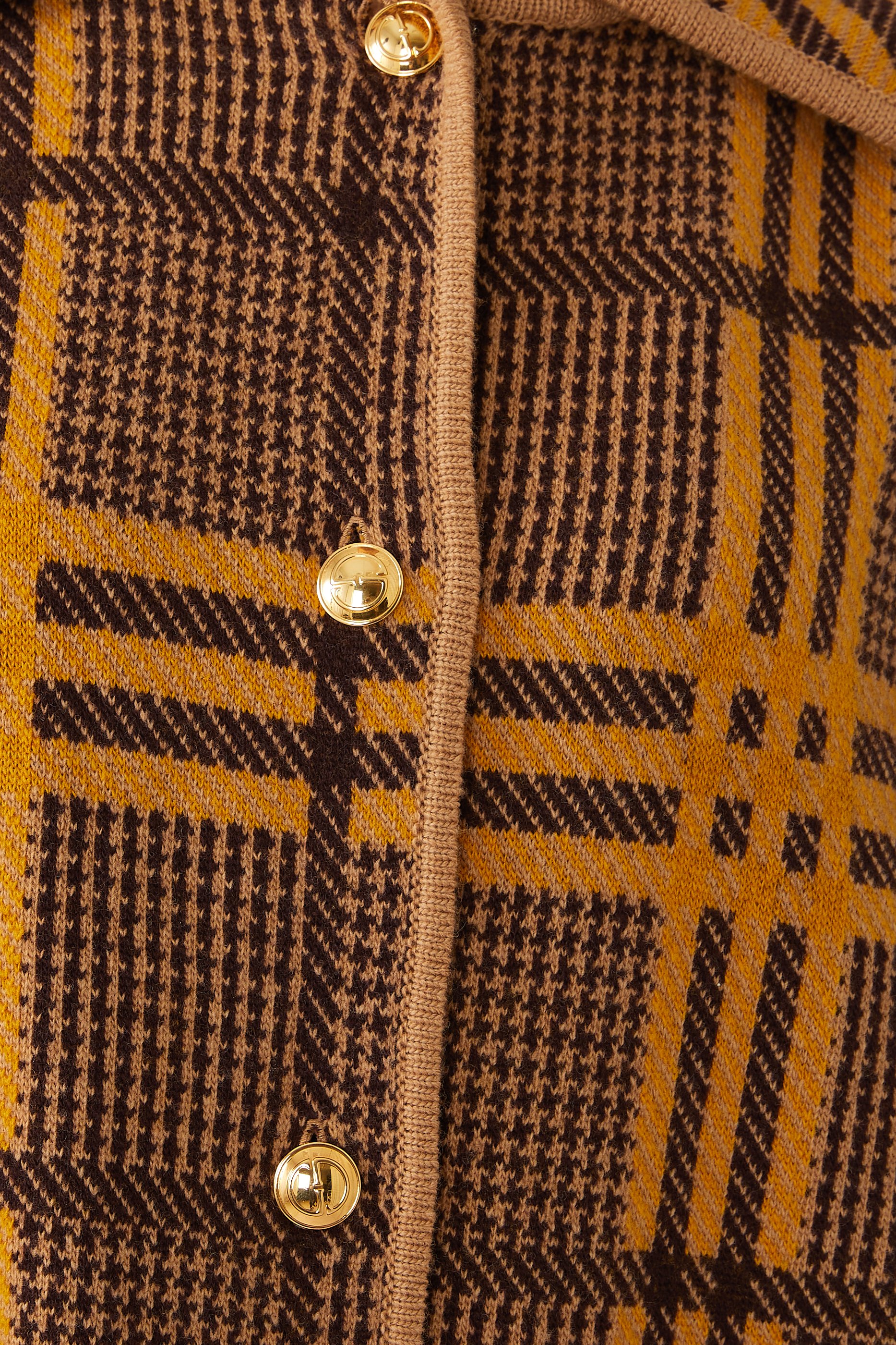 Reversible Knit Wool Cape