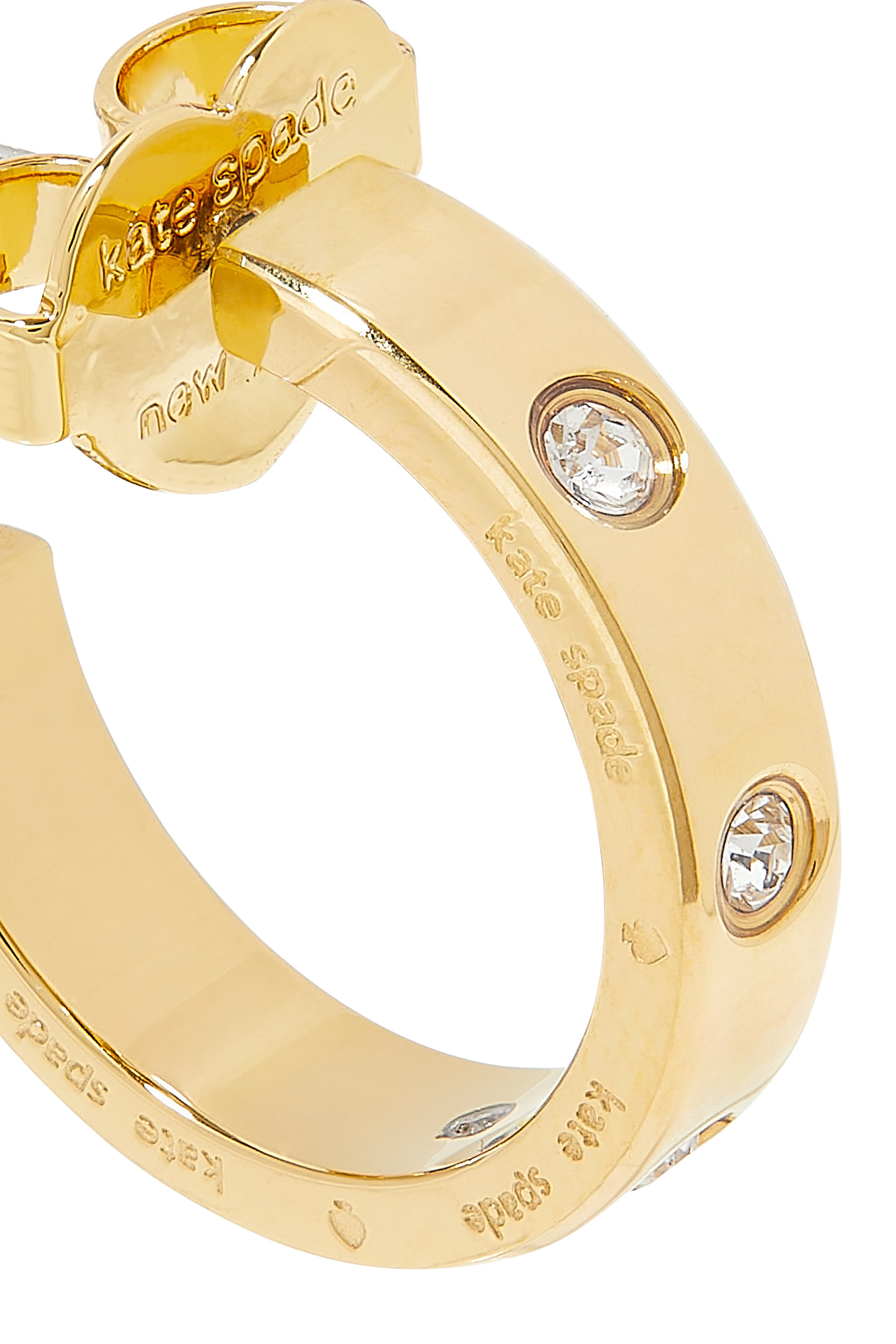 Set In Stone Huggie Earrings