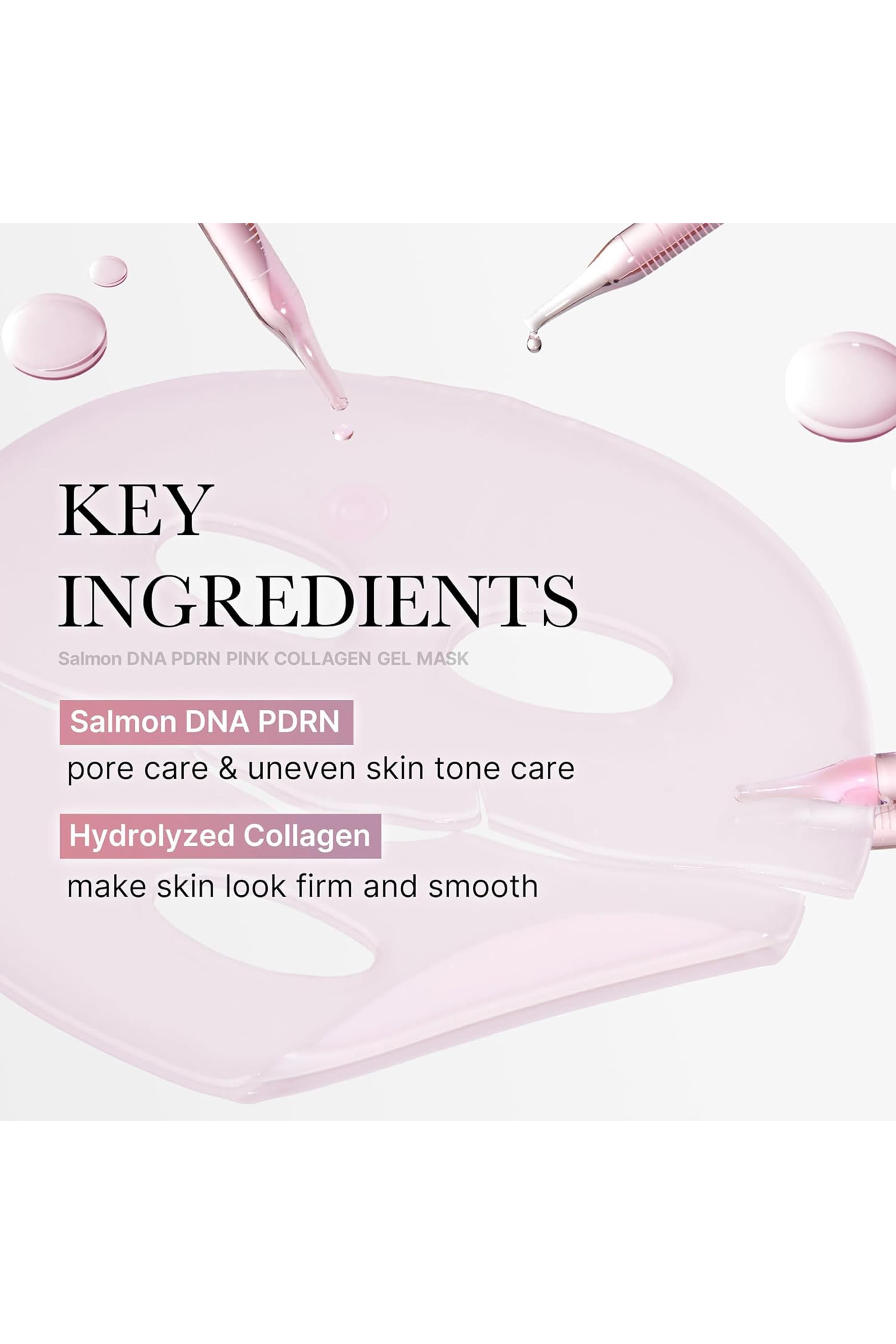 Salmon PDRN Pink Collagen Jelly Gel Mask 