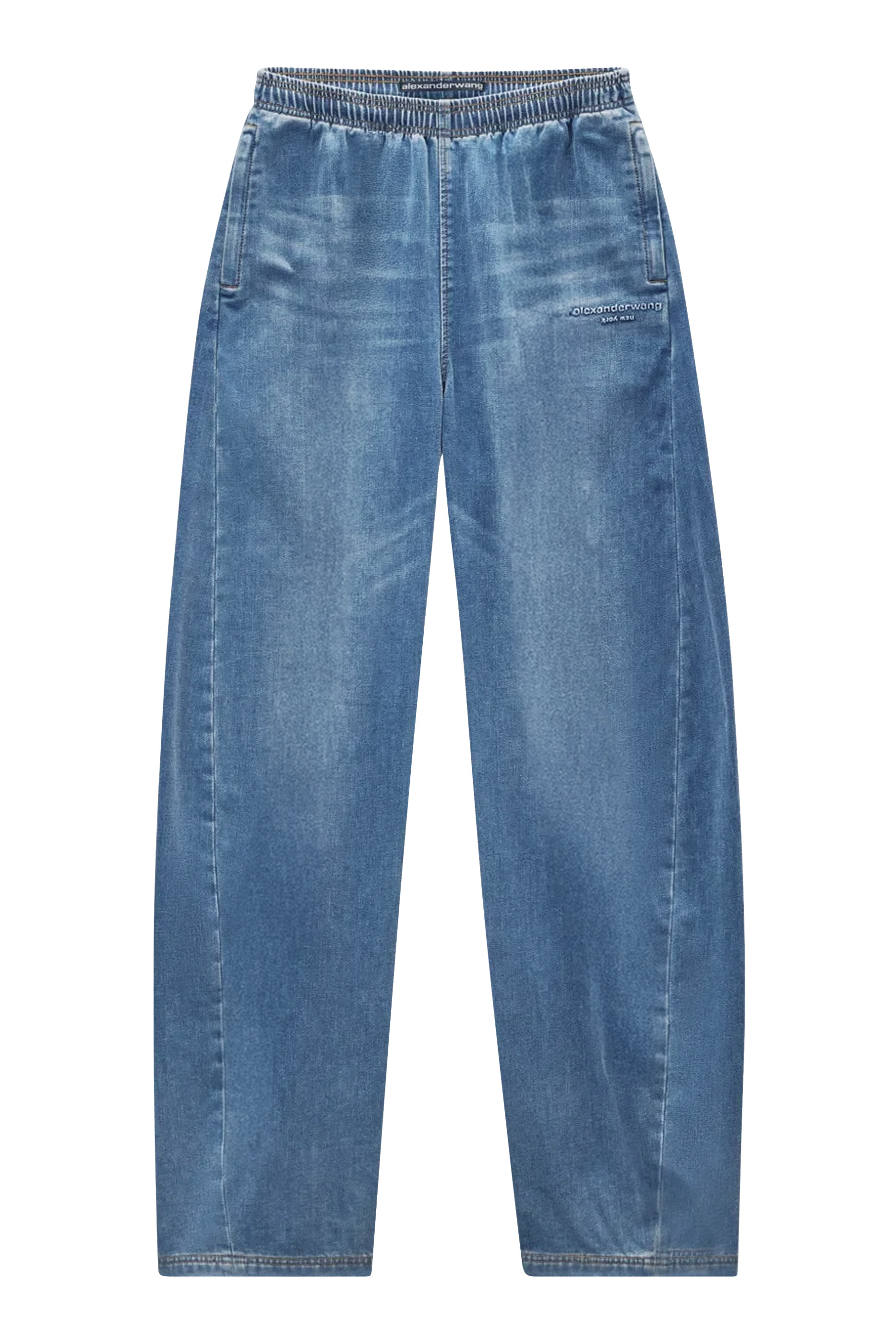 Brushed Denim Sweatpants