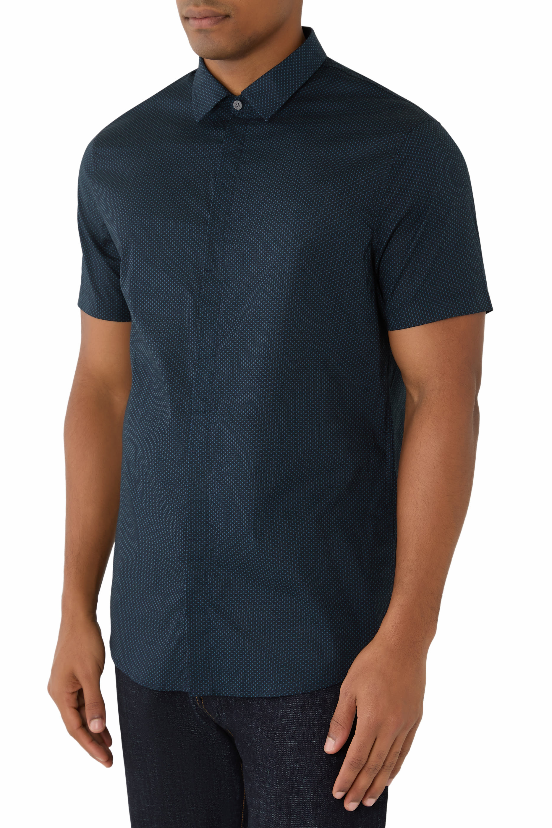 Slim Fit Short Sleeve Shirt