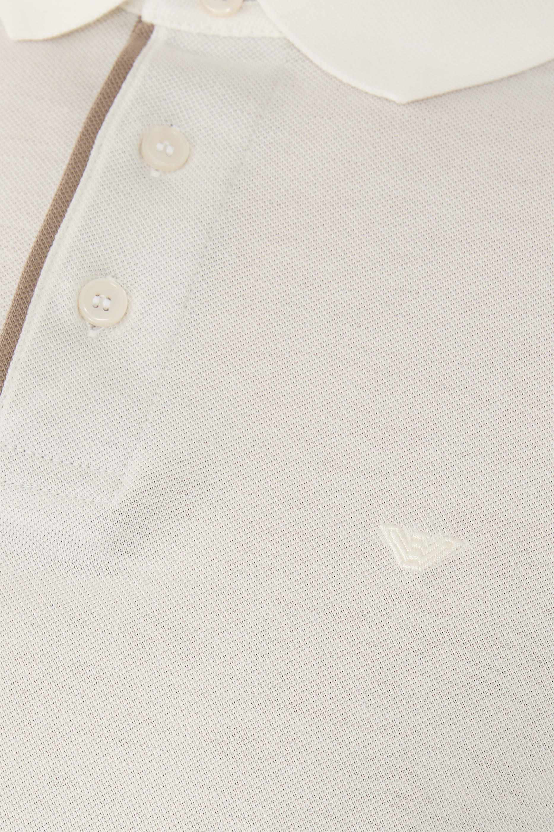 Micro Eagle Stretch Piqué Polo Shirt