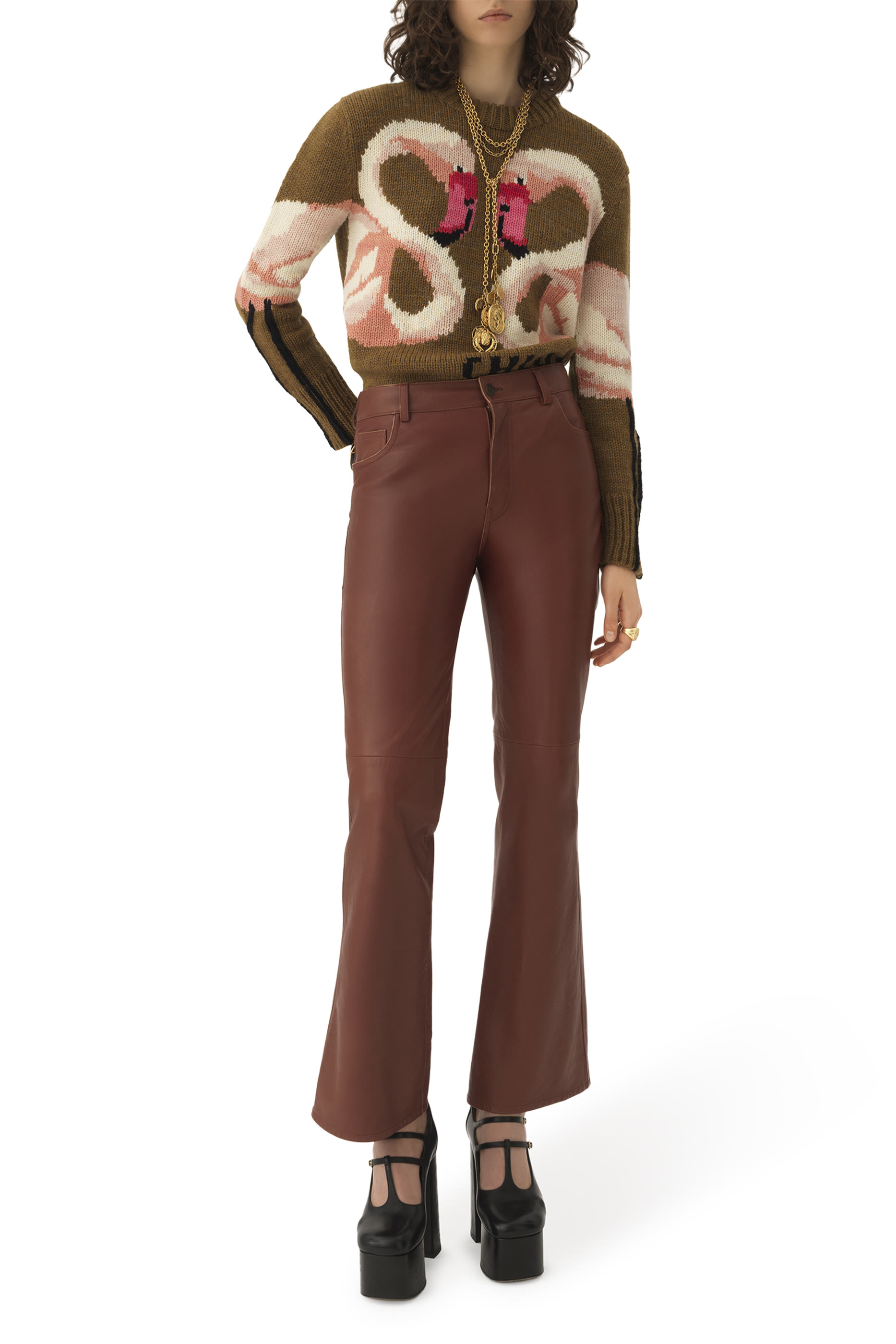 Crew-Neck Logo Jumper