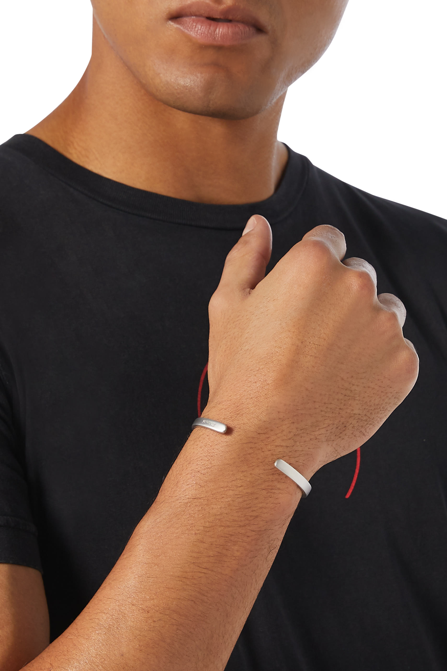 Single Cuff Silver Bracelet