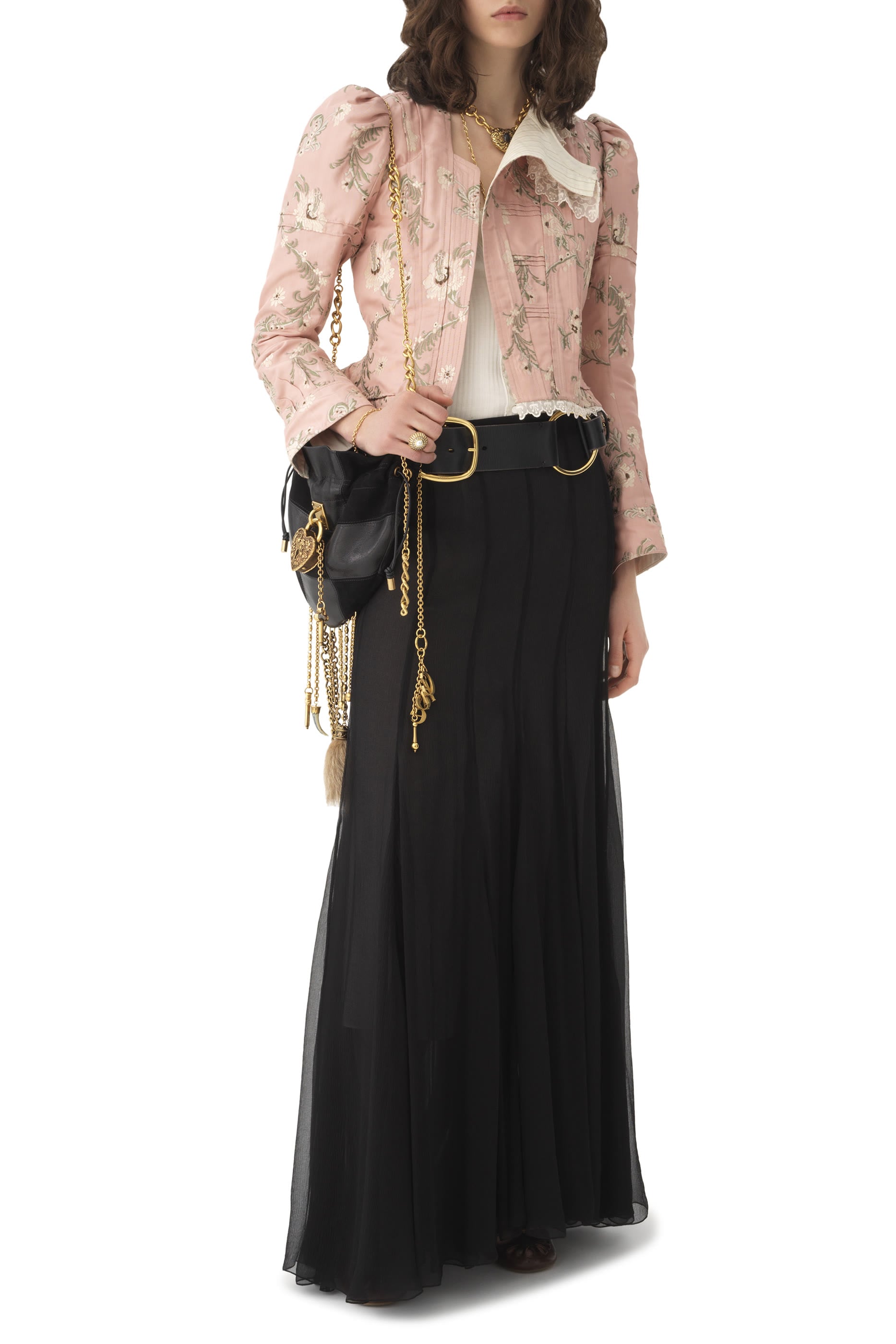 Fitted Jacquard Jacket