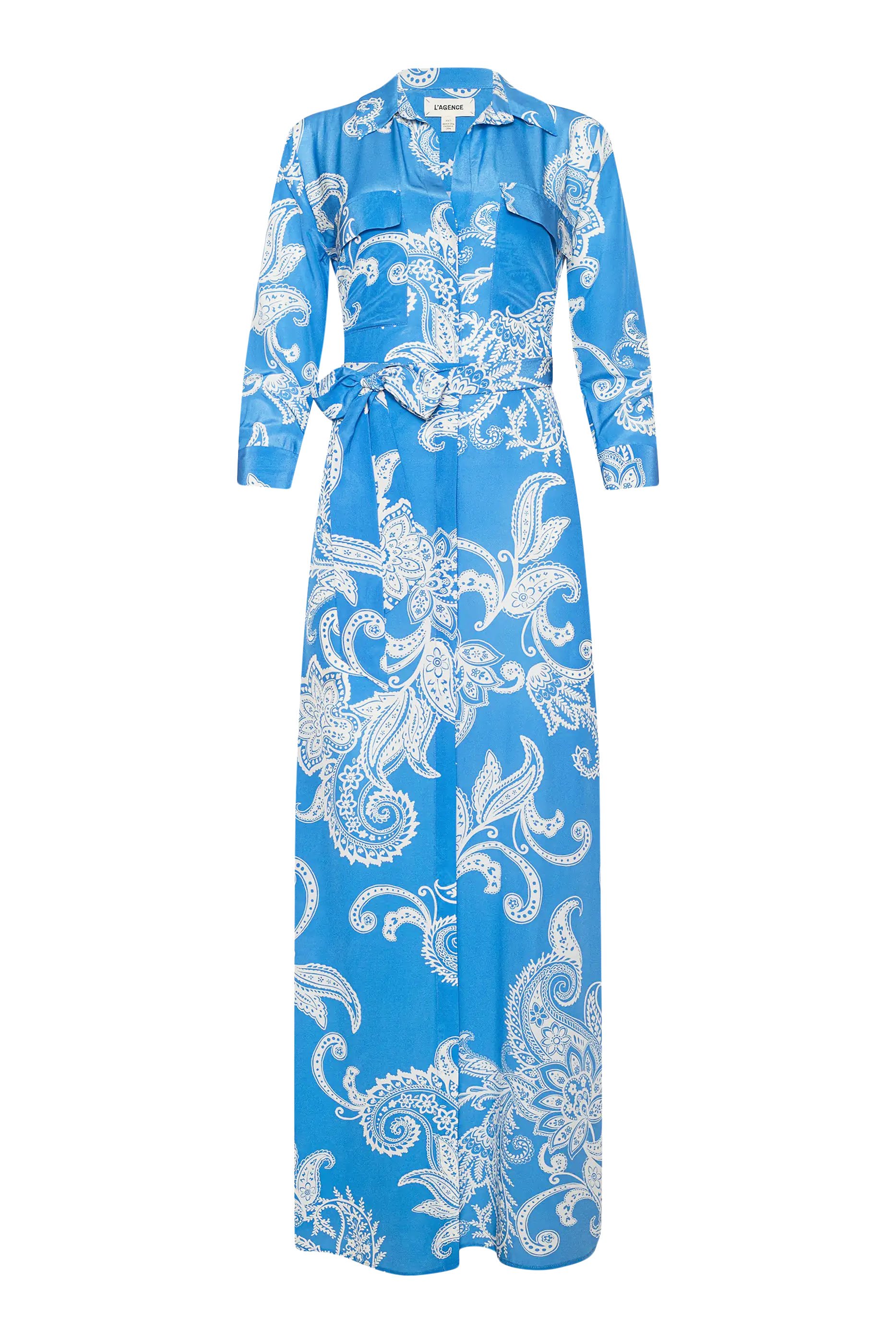 Cameron Silk Shirt Dress