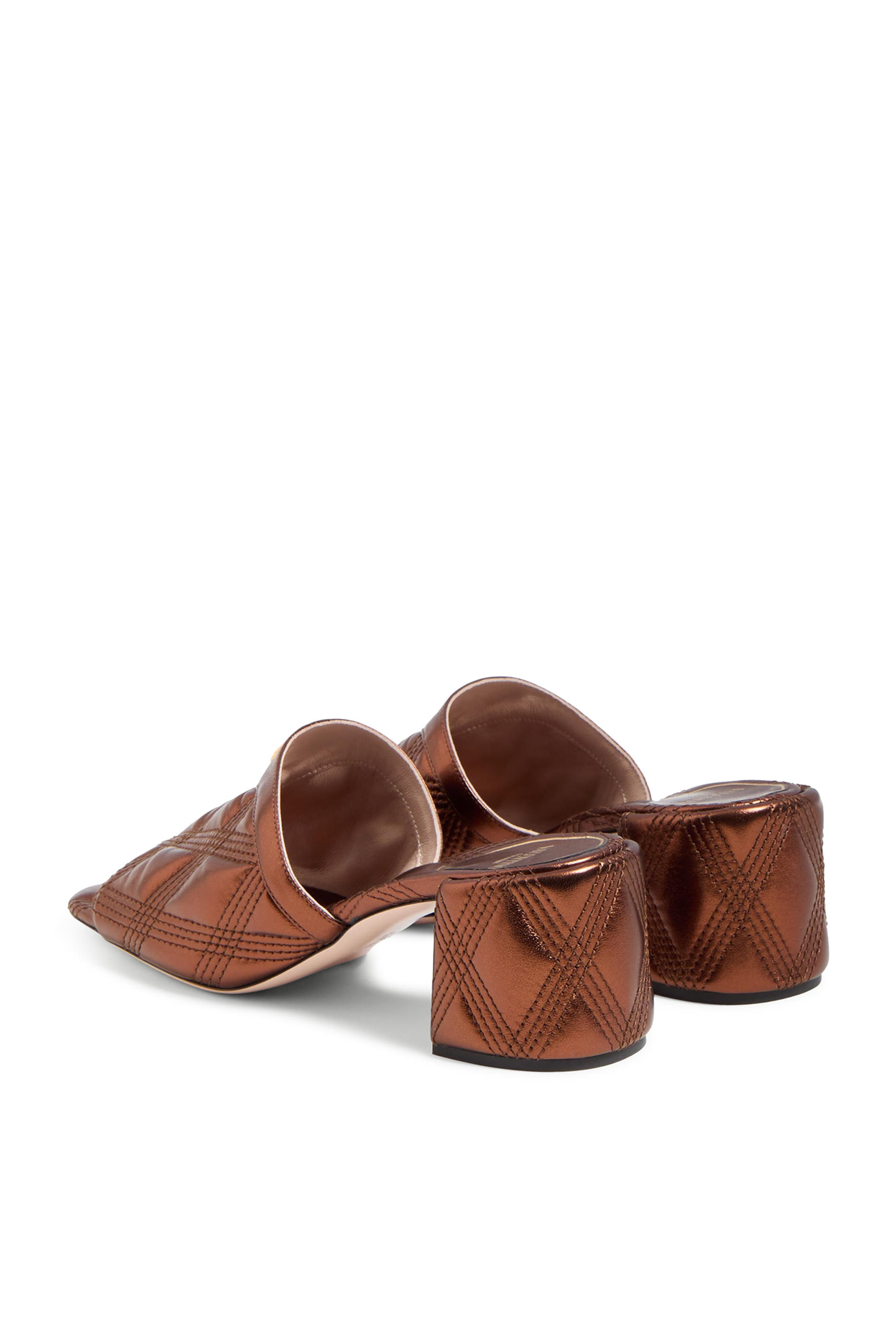 Quiltie 67 Leather Slides