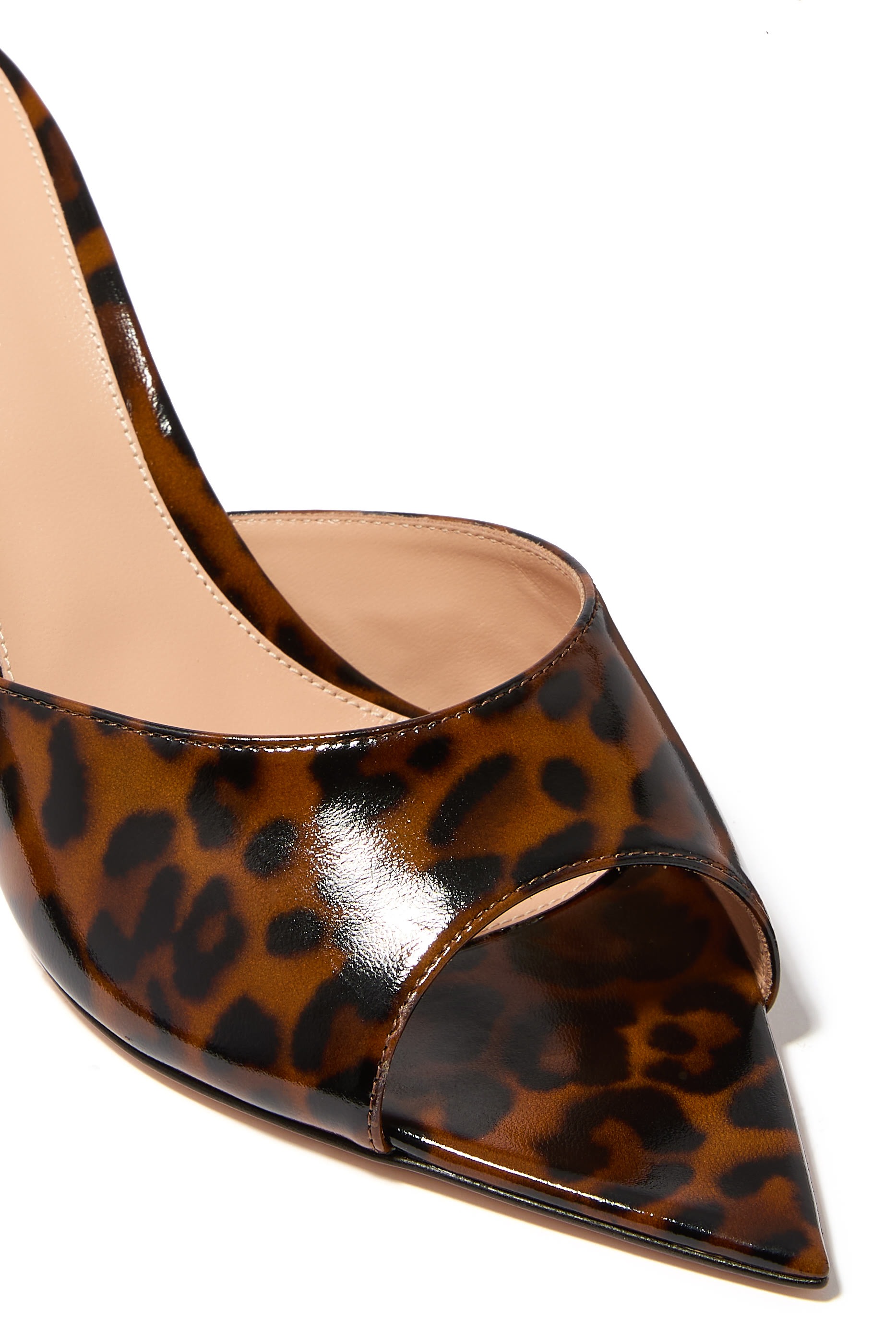 Elle 70 Patent Leather Mules