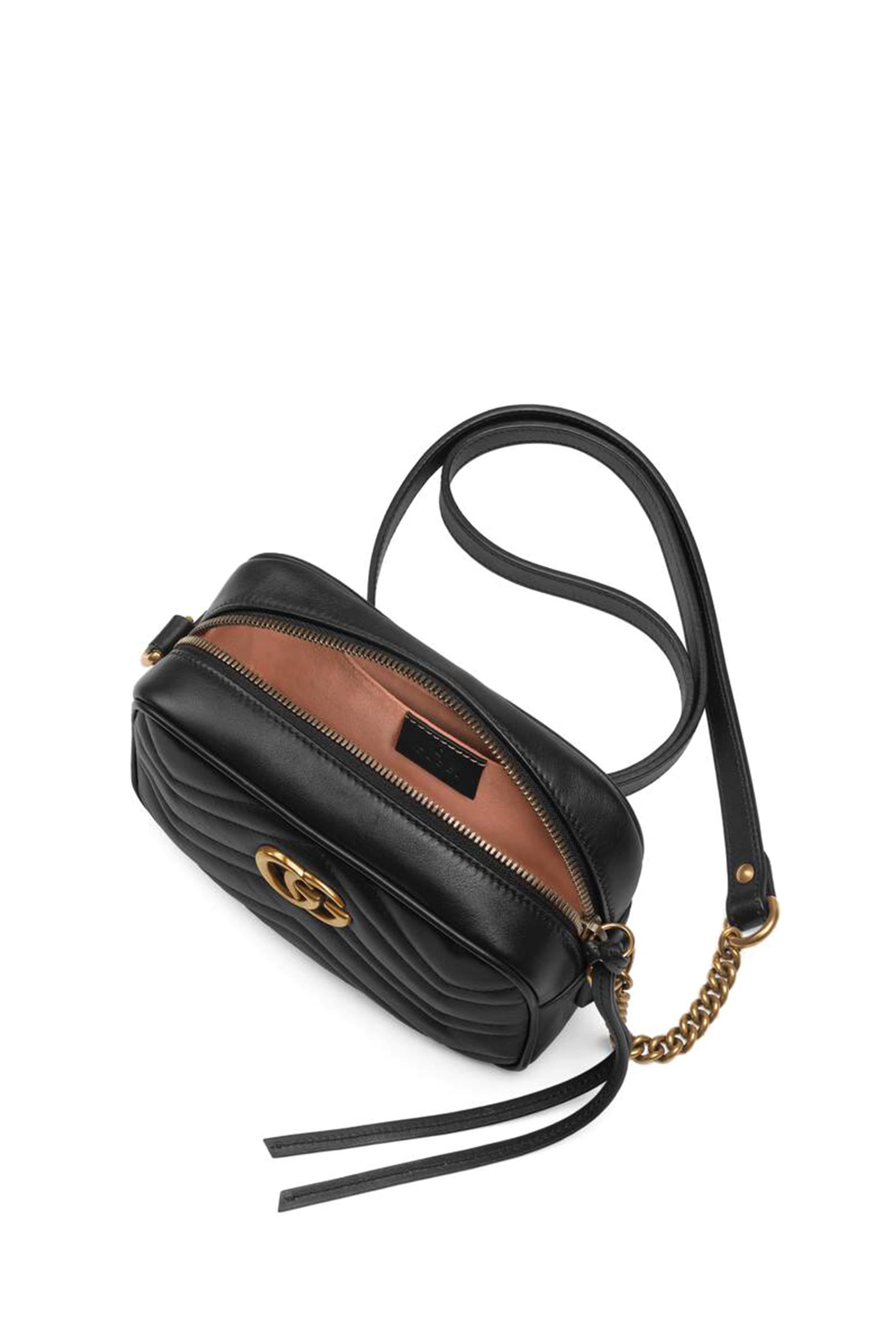 Mini GG Marmont Camera Cross-Body Bag