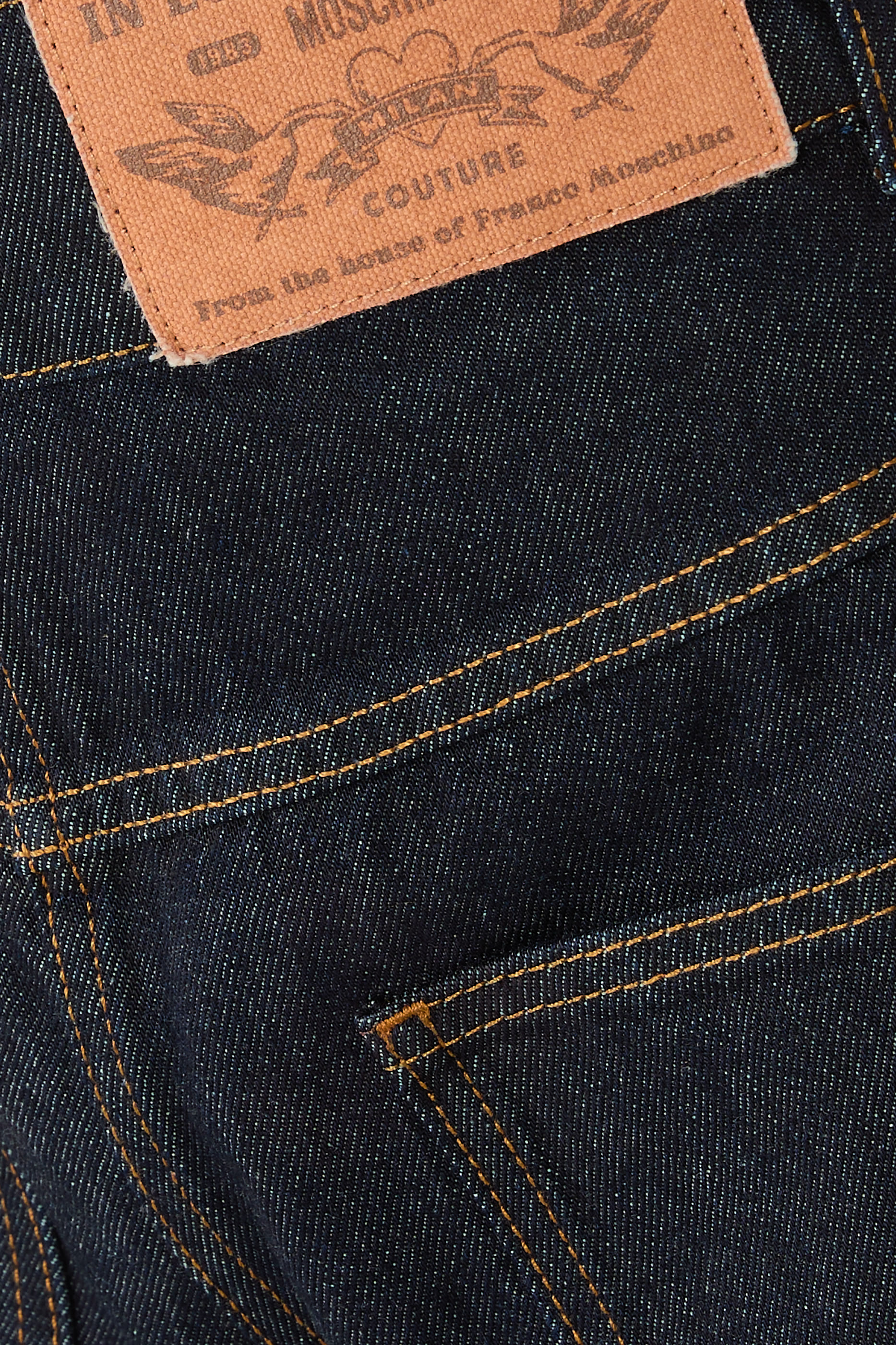  Denim Straight Leg Jeans