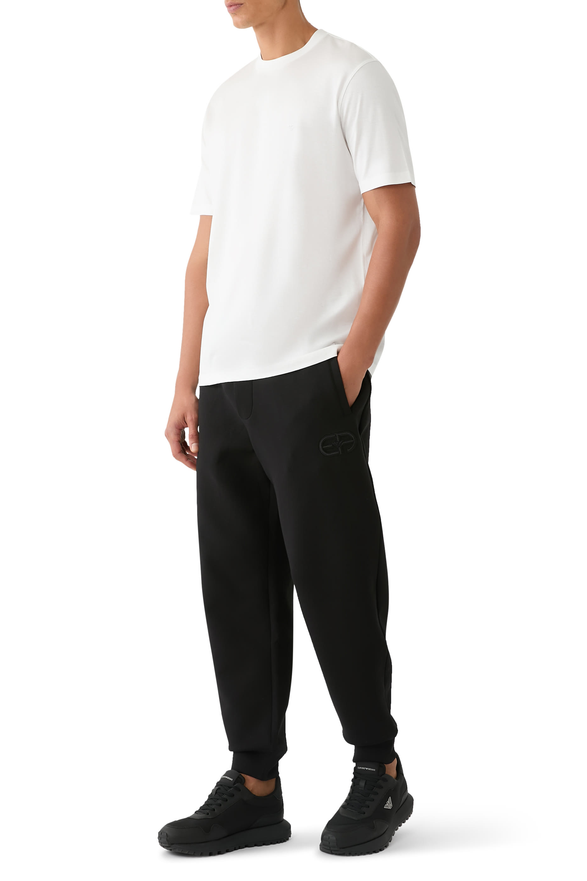 Micro Metal Logo Sneakers