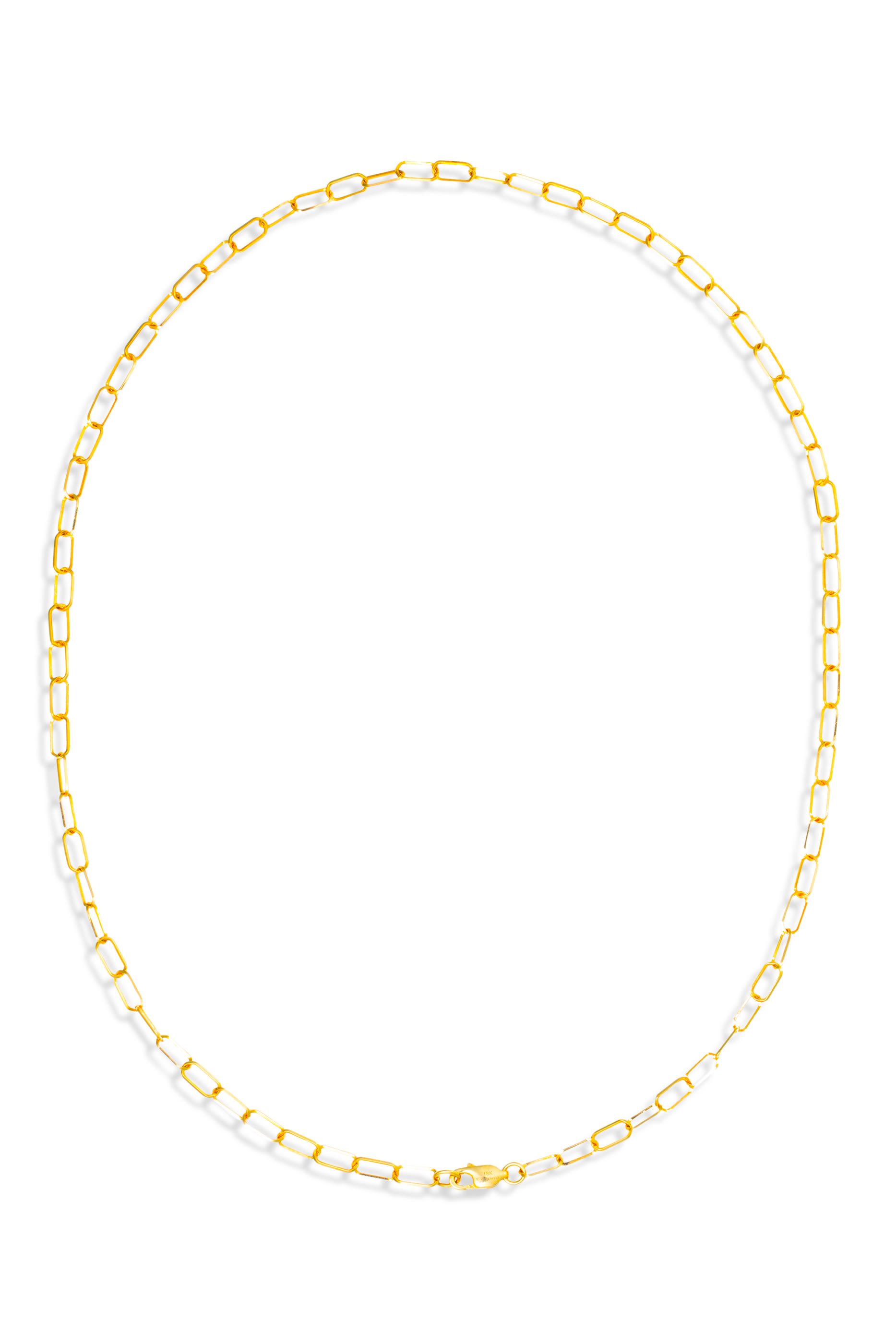 Chain Necklace, 18K Yellow Gold