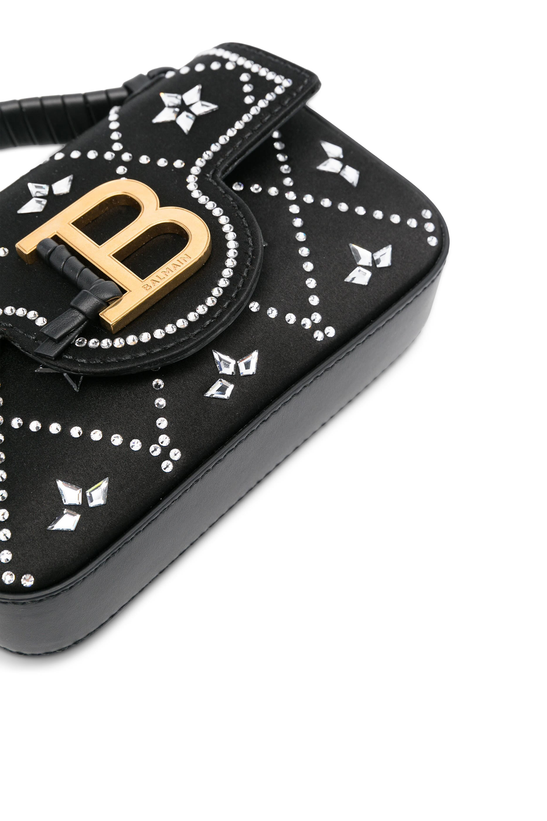 B-Buzz Pouch 23 Satin and Crystals Clutch