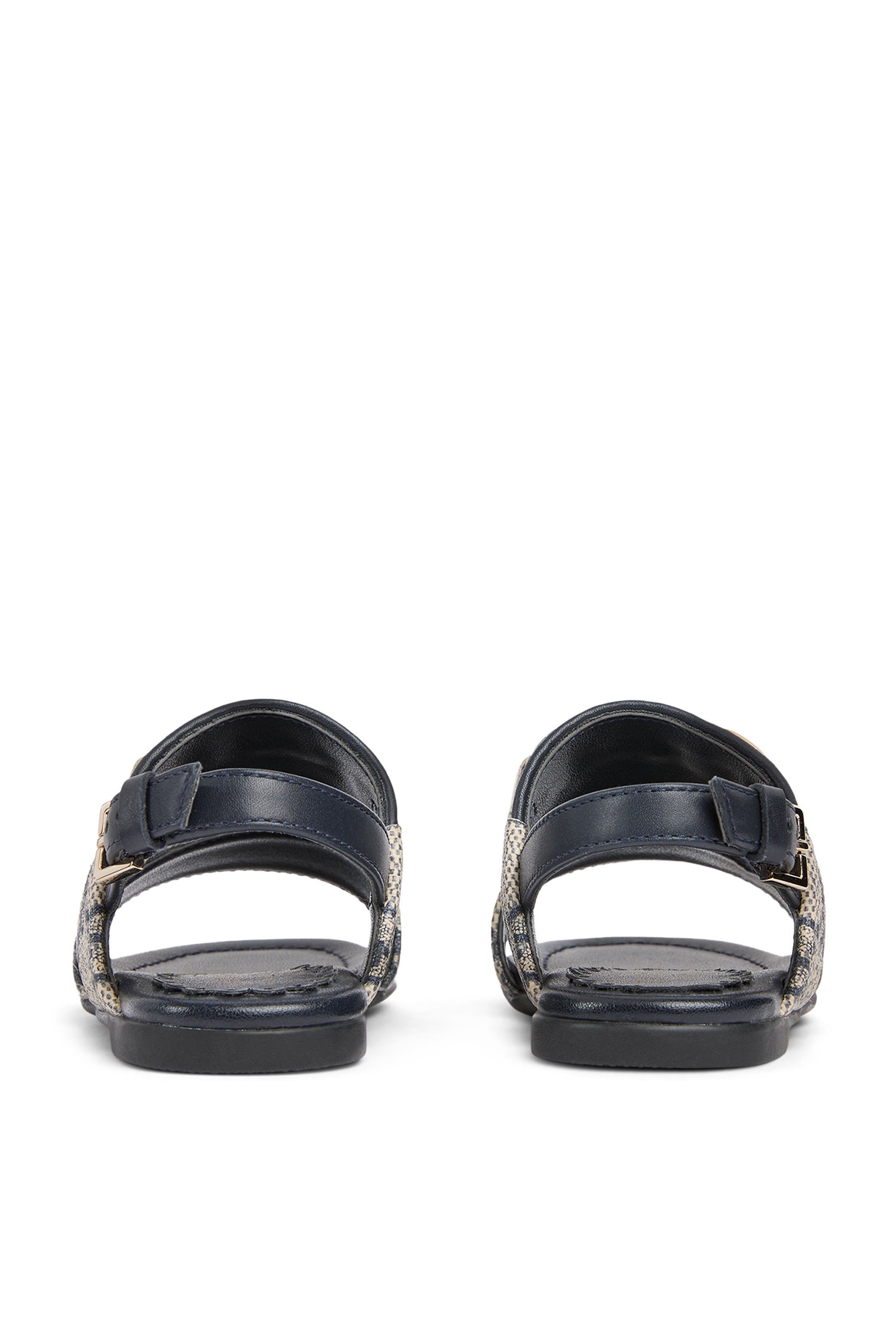 Kids Web and Horsebit Detail Sandals