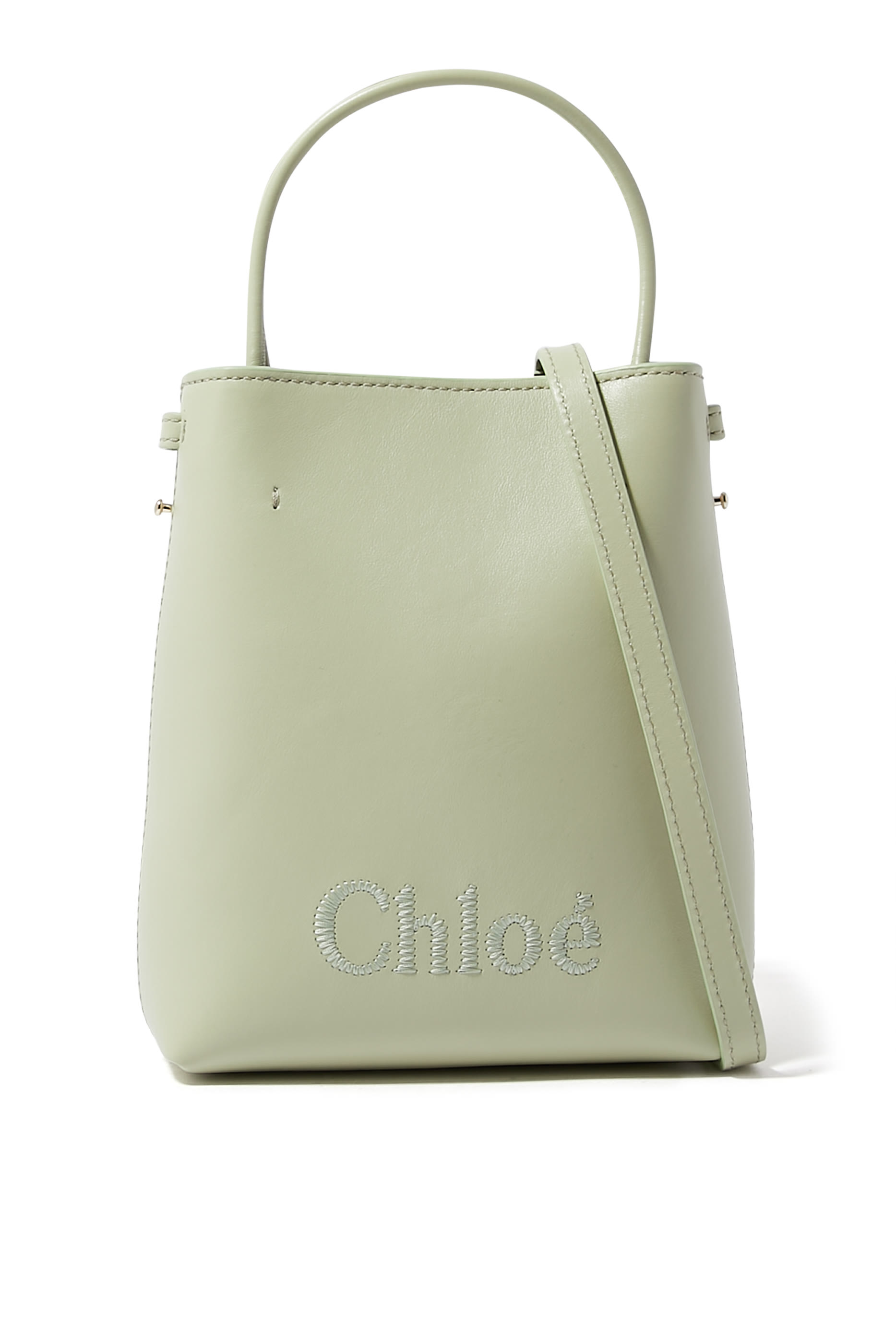 Micro Sense Leather Tote Bag