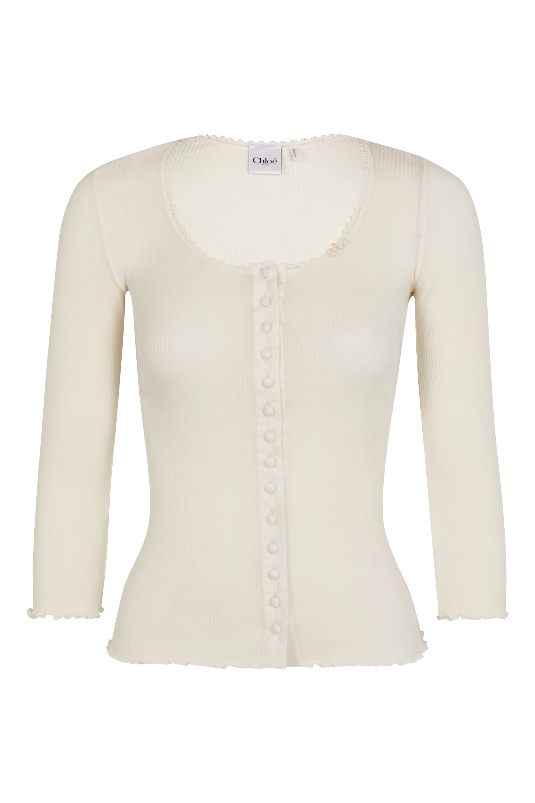 Scoop Neck Fitted Top 