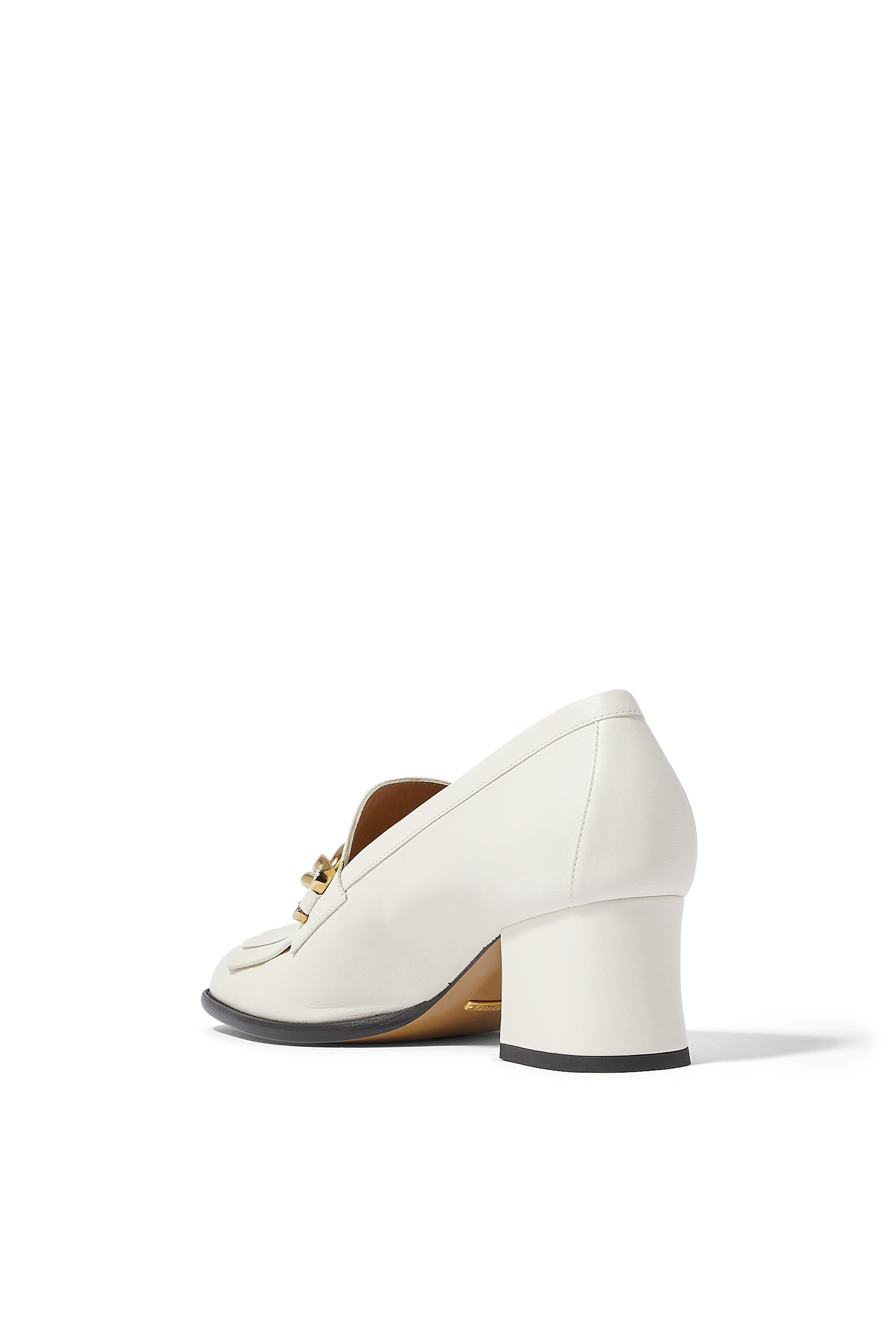 Interlocking G 55 Mid-Heel Pumps