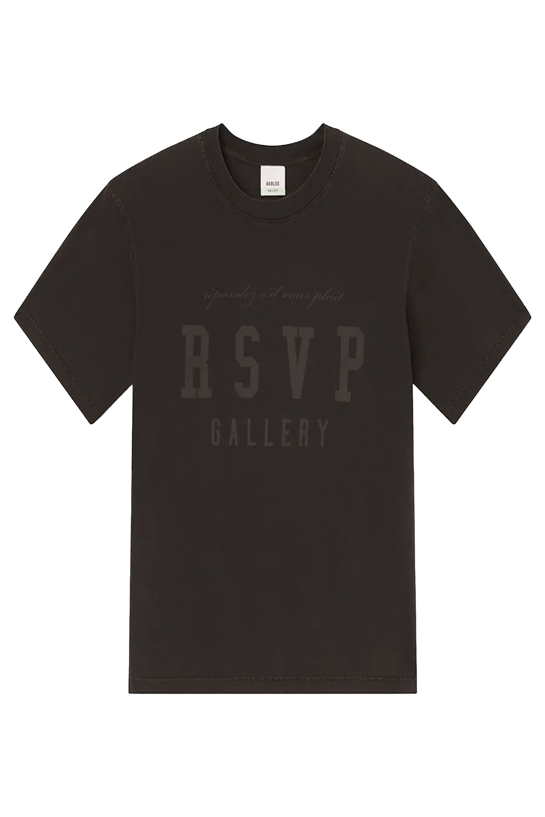 Mock Neck Gallery T-Shirt