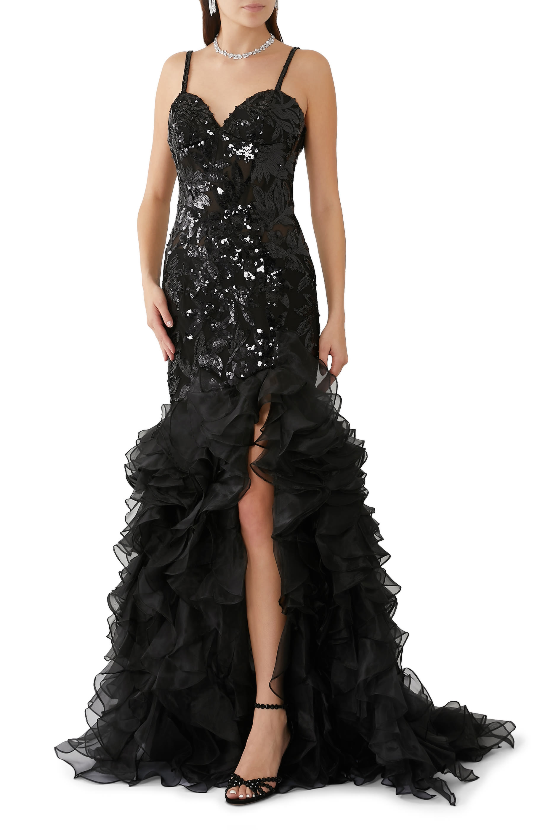  Embellished Mermaid Dress