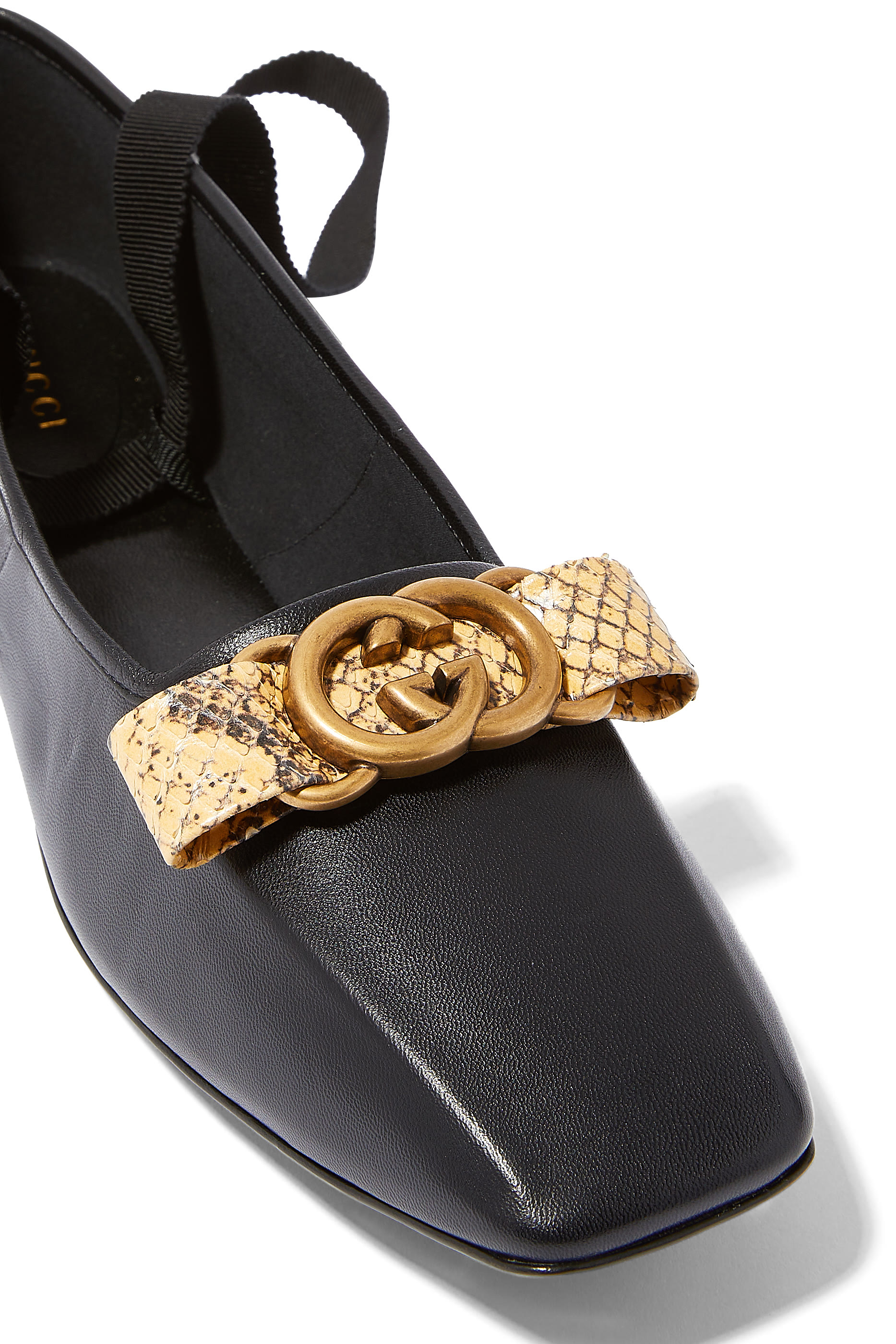 Double G Ballerina Flats