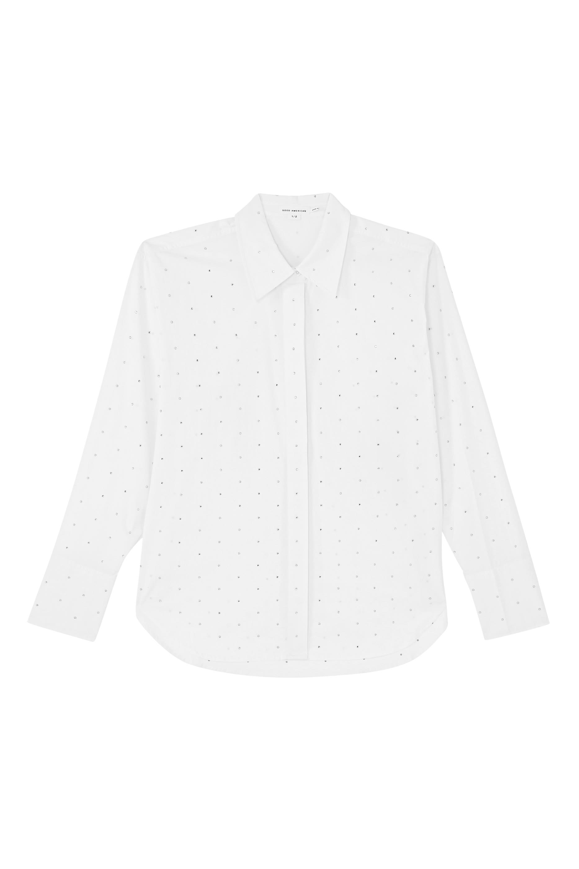 Crystal Embellished Good Shirt