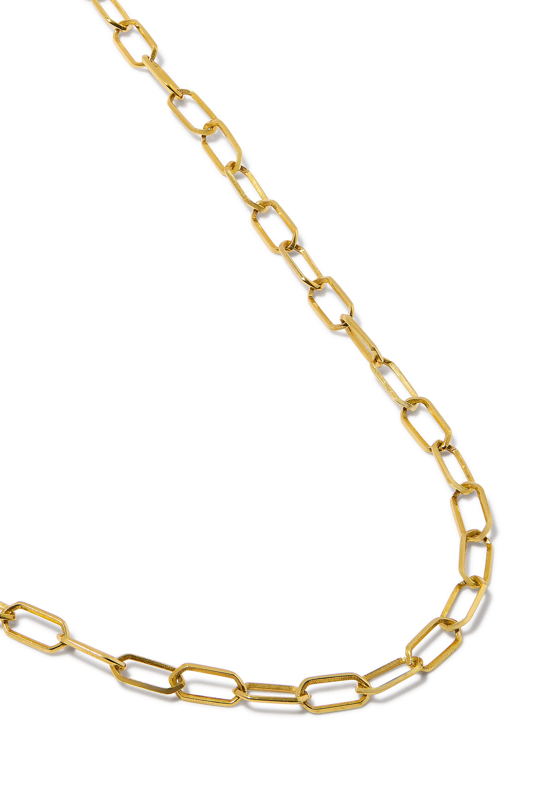 Chain Necklace, 18K Yellow Gold