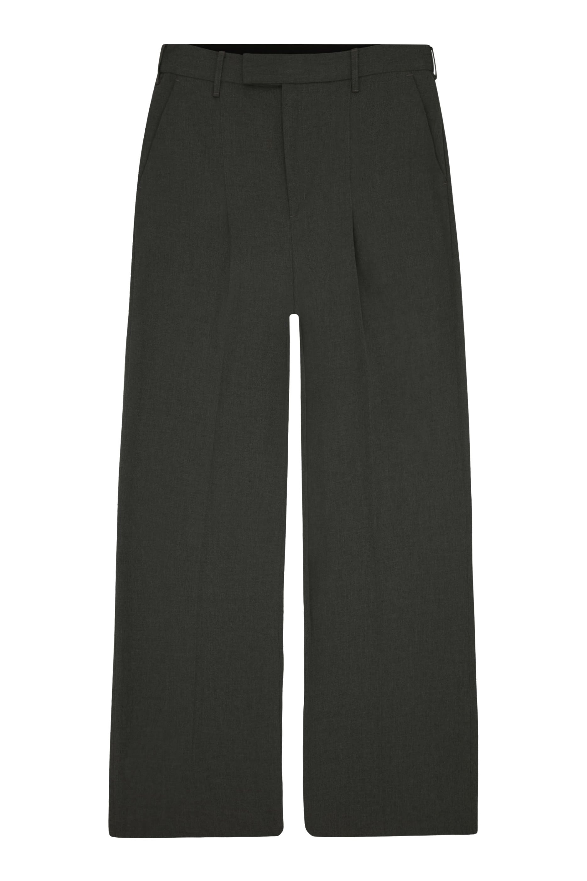 Tailored Wide-Leg Trousers