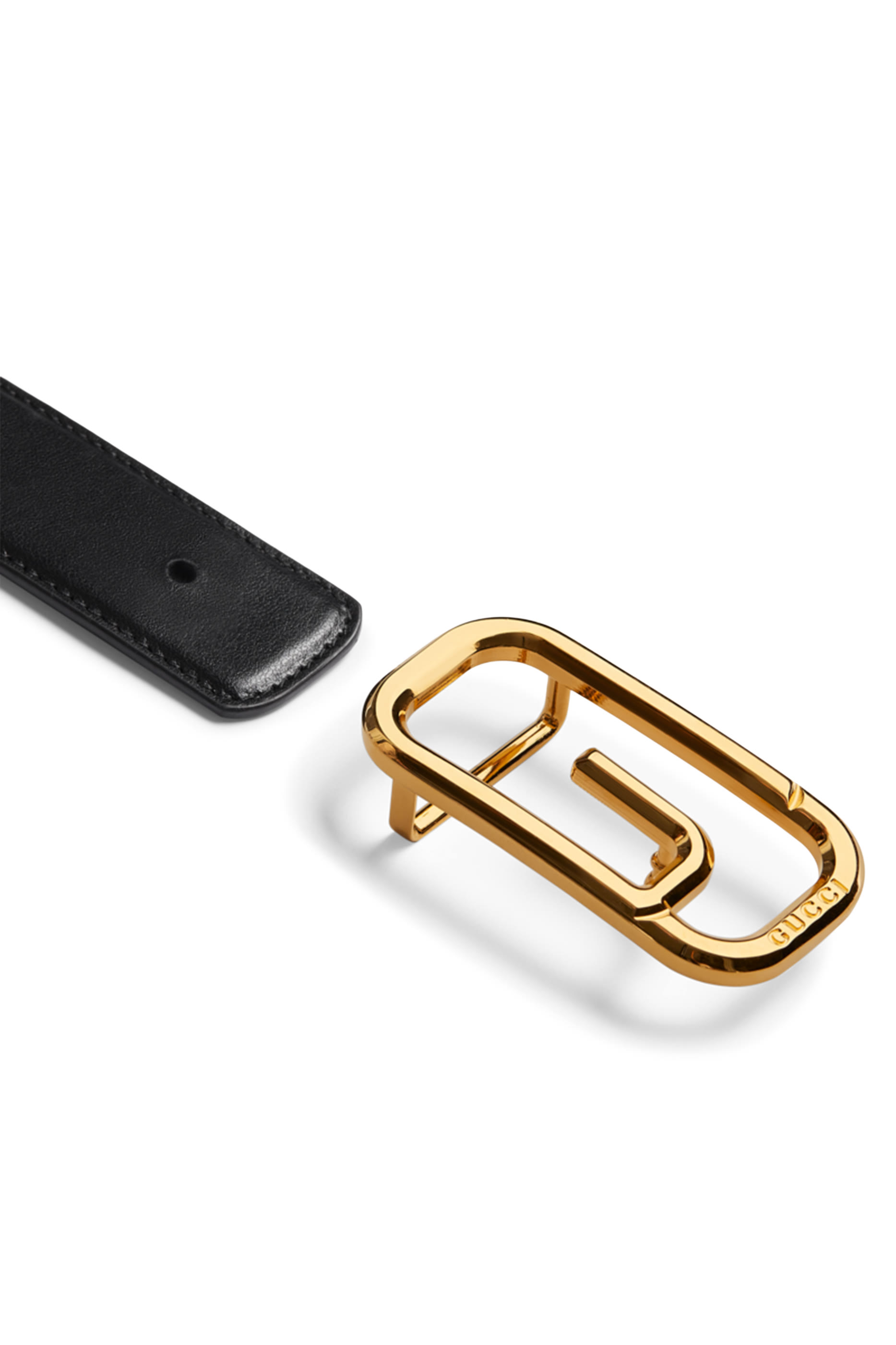 Reversible Belt with Square G Buckle 