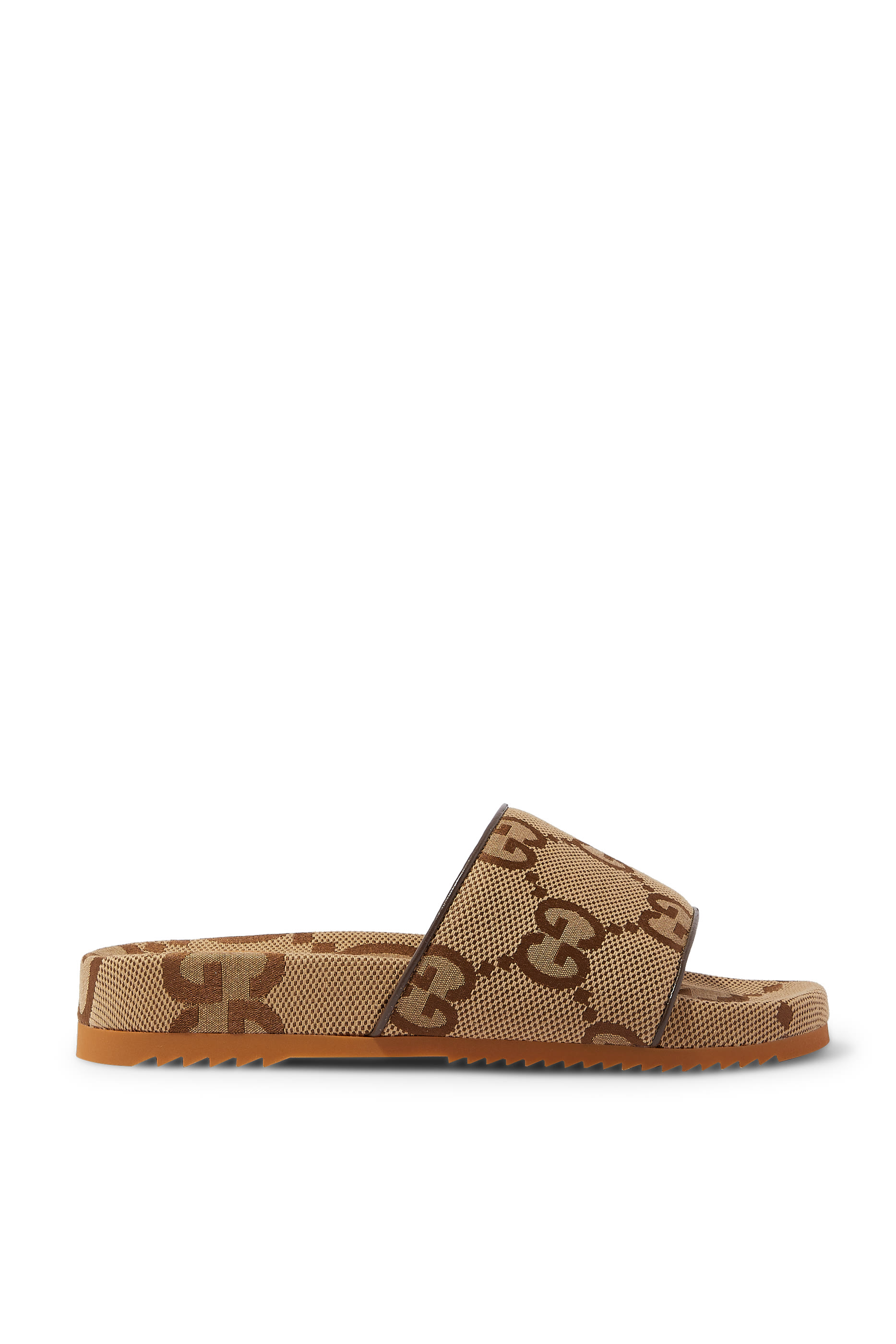 Men's Maxi GG Canvas Slide Sandal