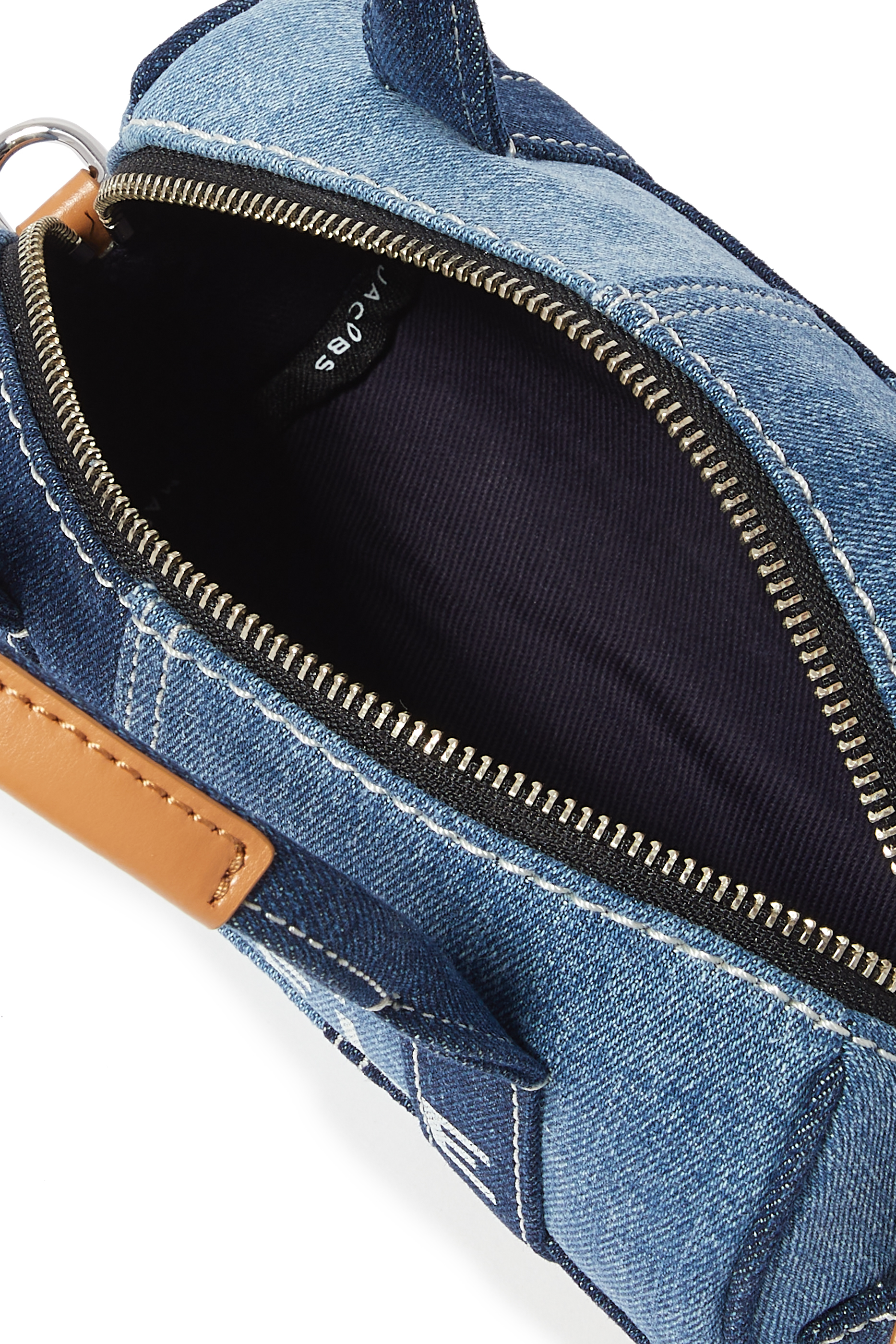 The Mini Duffle Bag in Denim