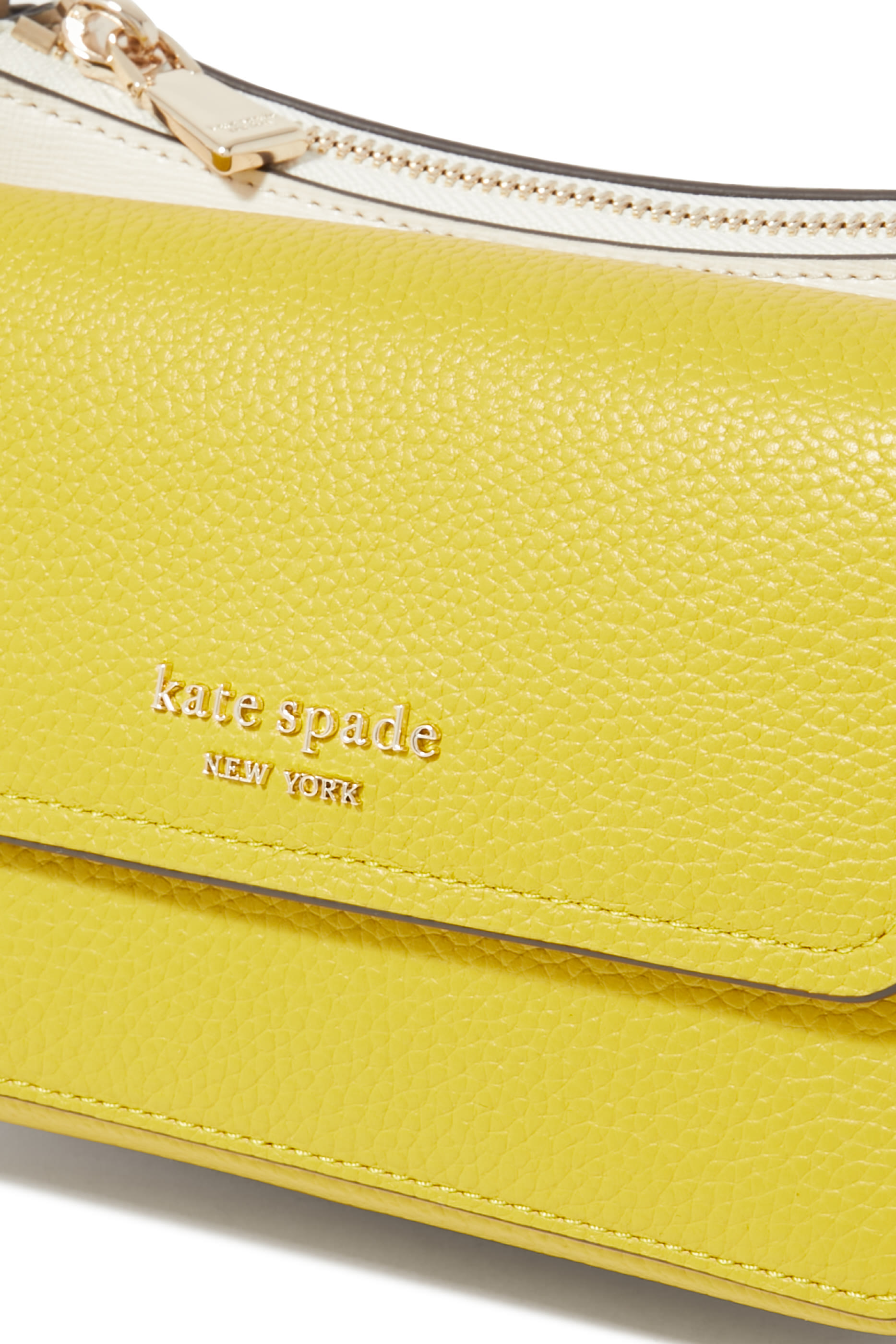 Double Up Leather Crossbody Bag