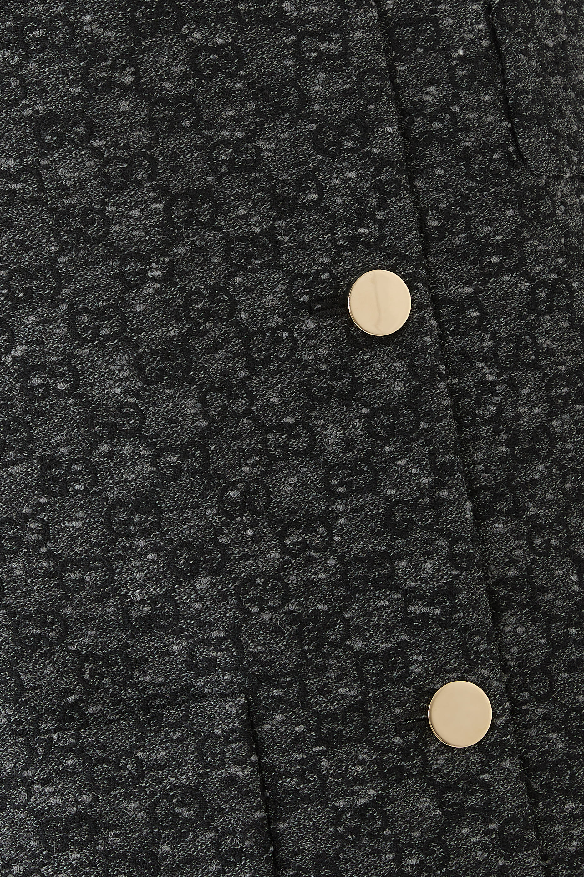  GG Boutonn&eacute; Wool Tweed Jacket