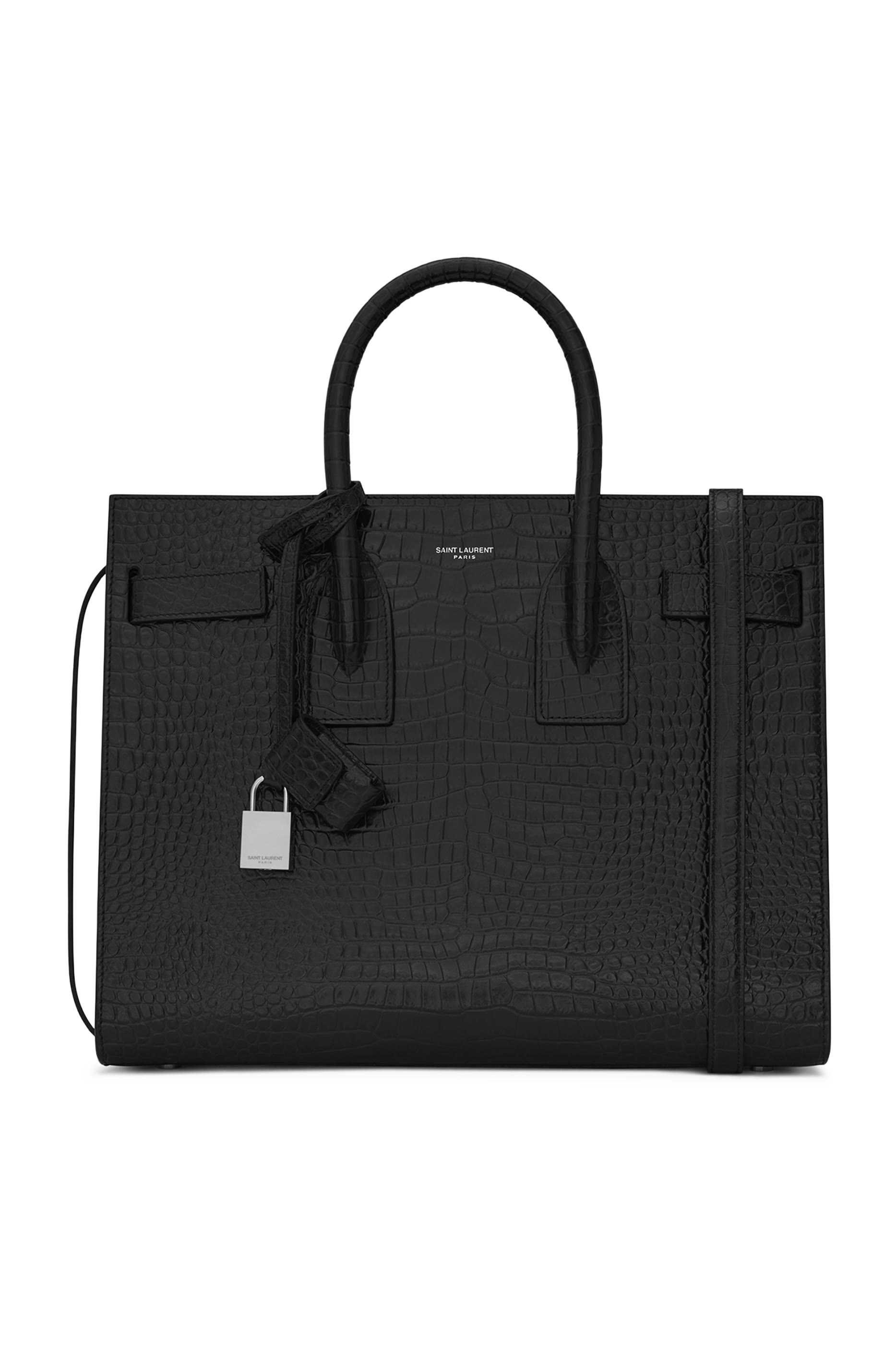 Sac de Jour Small Bag in Crocodile Embossed Leather