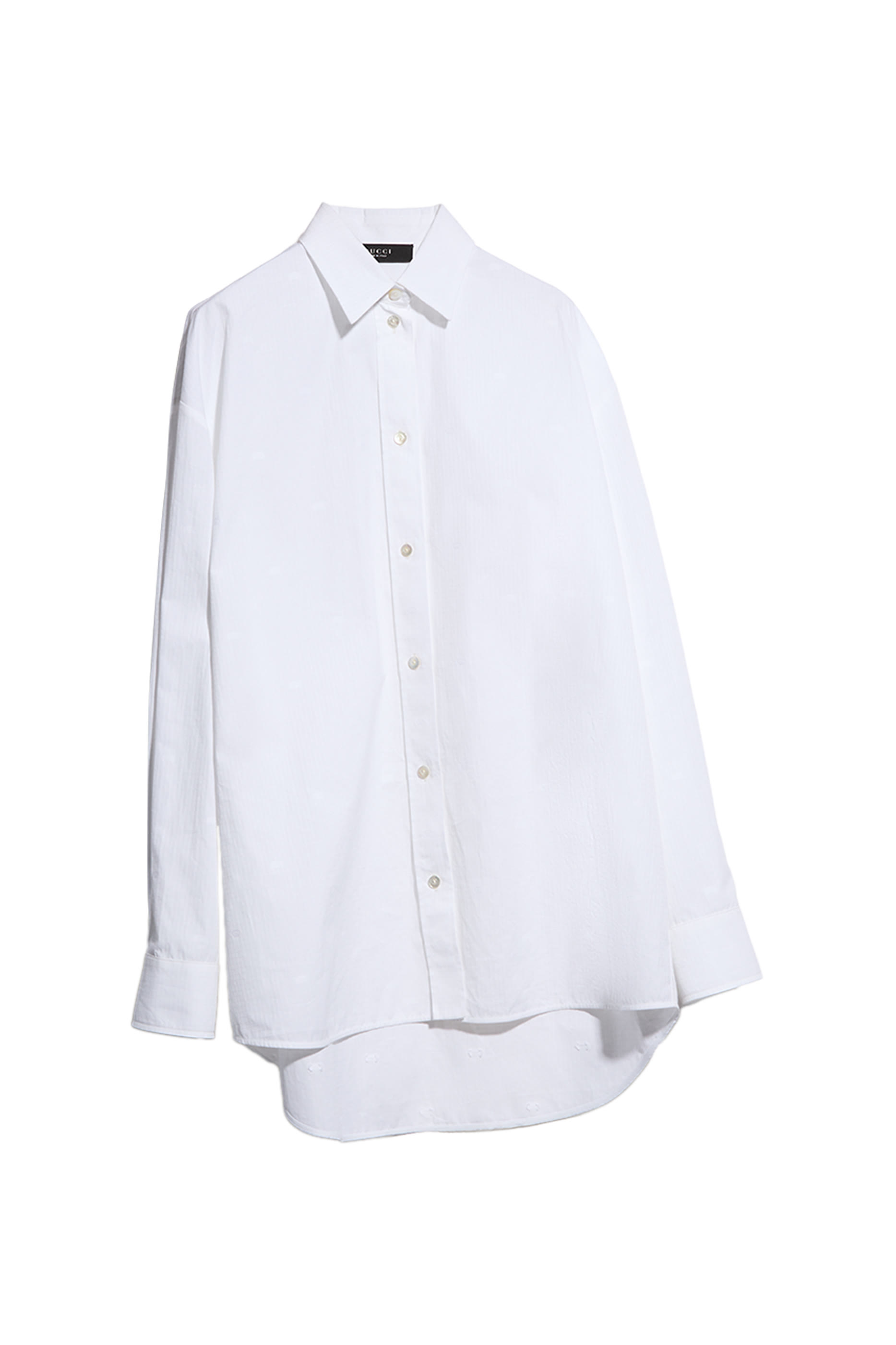 GG Cotton Poplin Damier Shirt