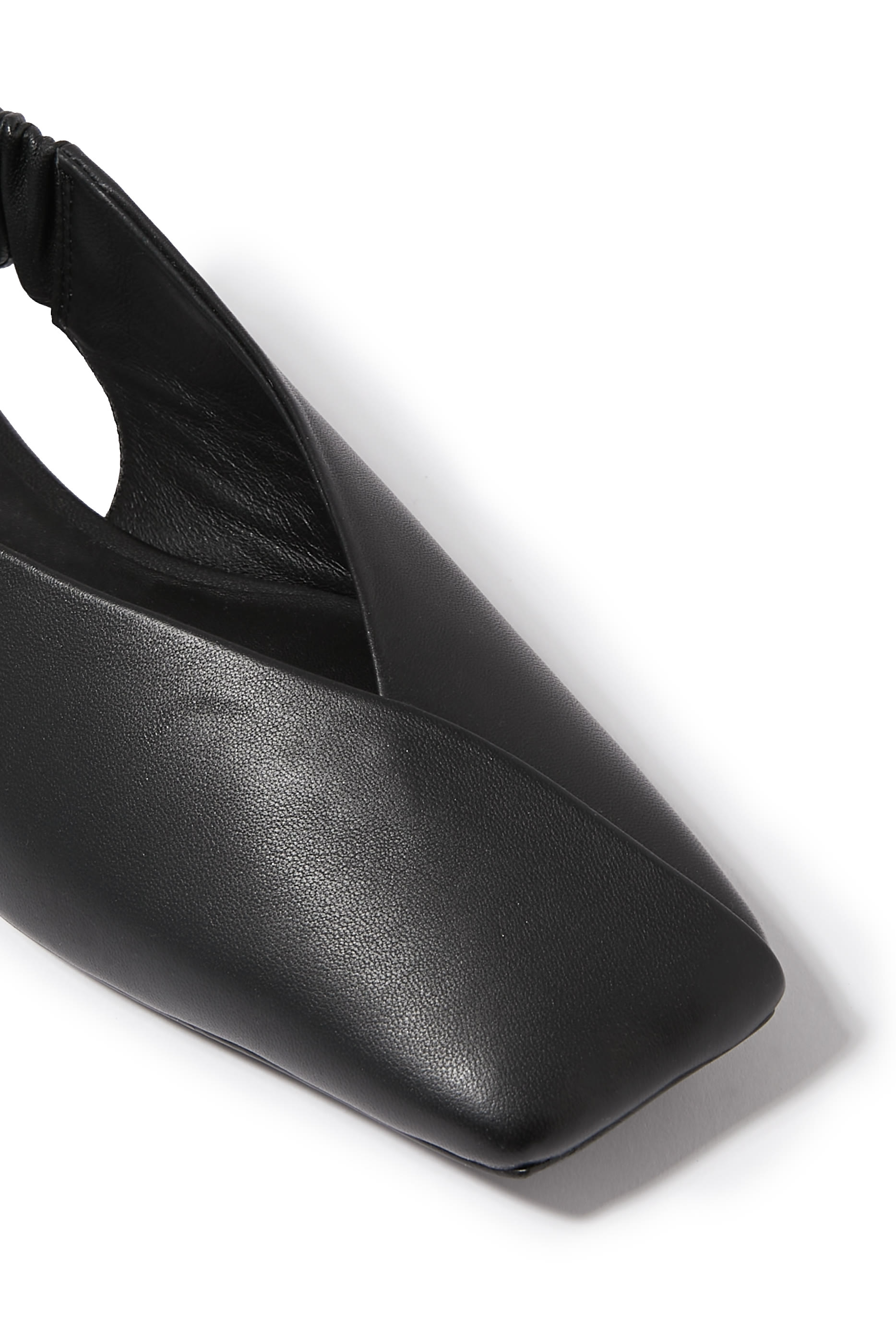 Envelope Slingback Mules