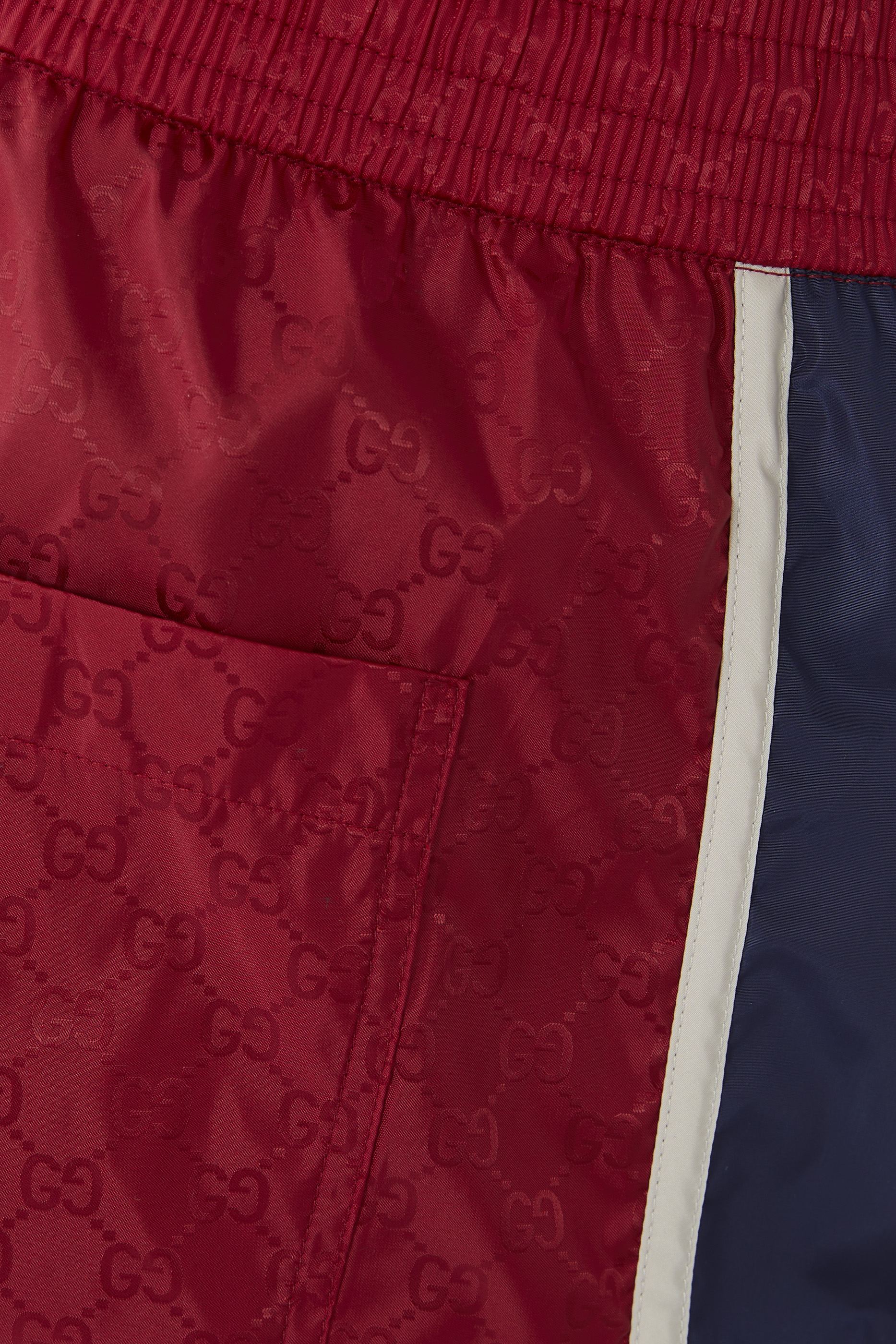 GG Stripe Swim Shorts