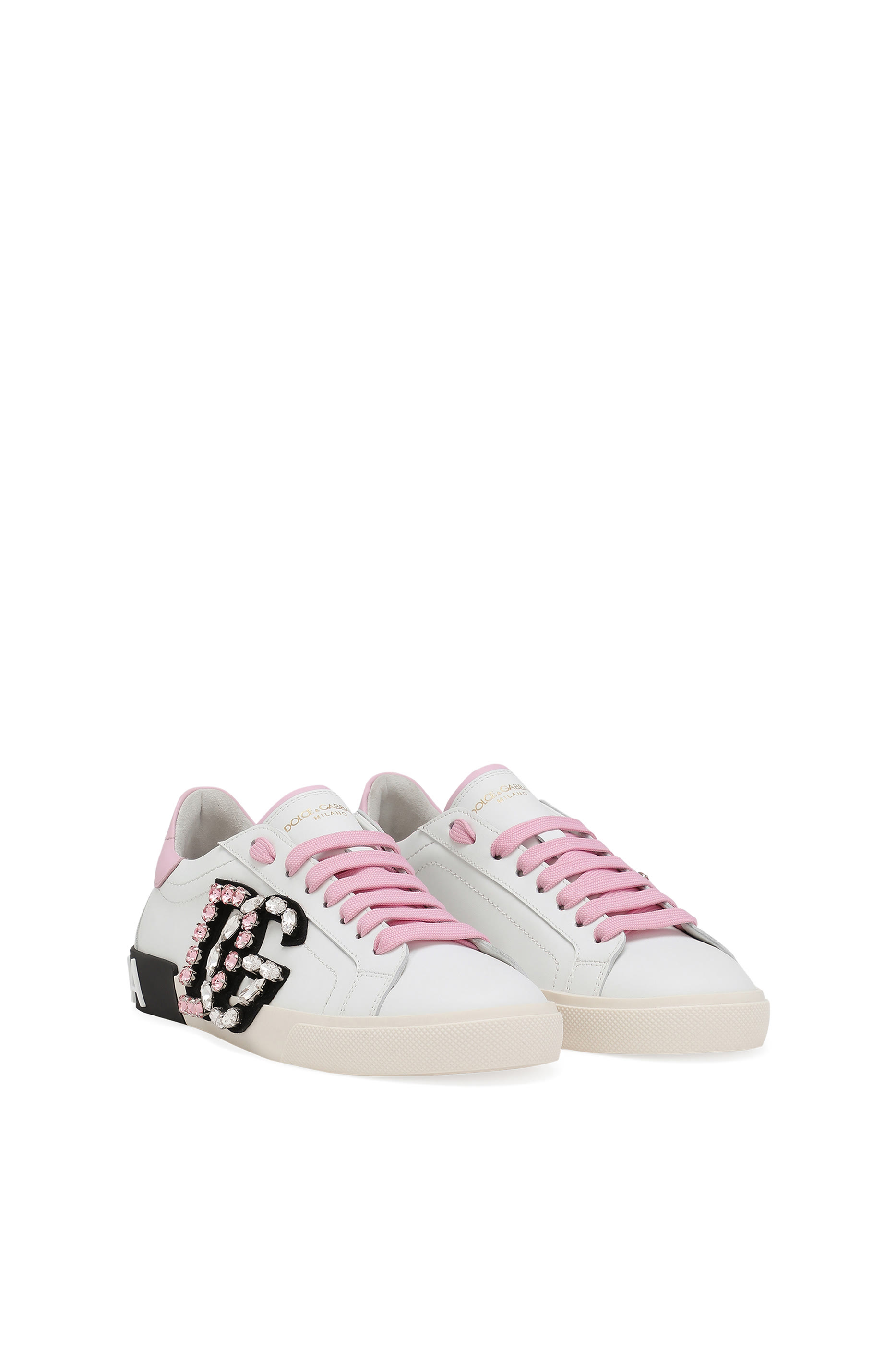 Portofino Vintage Calfskin Sneakers