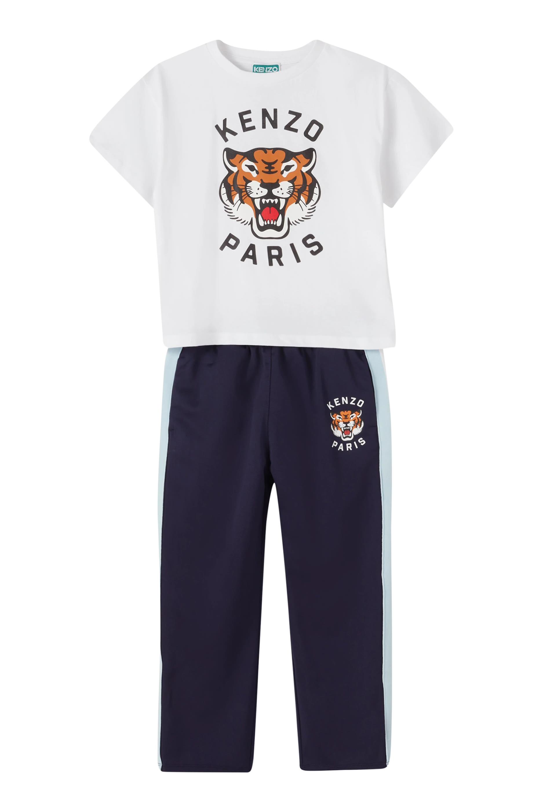Kids Tiger-Graphic Raglan T-Shirt