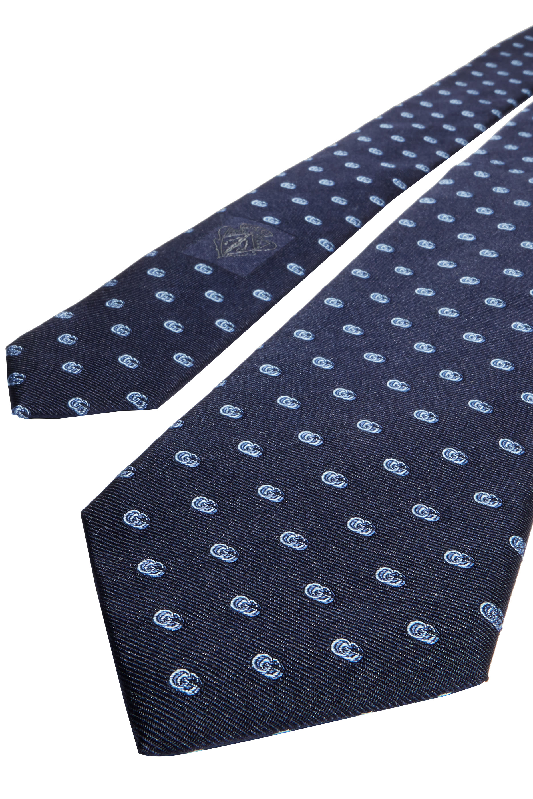 Double G Silk Jacquard Tie