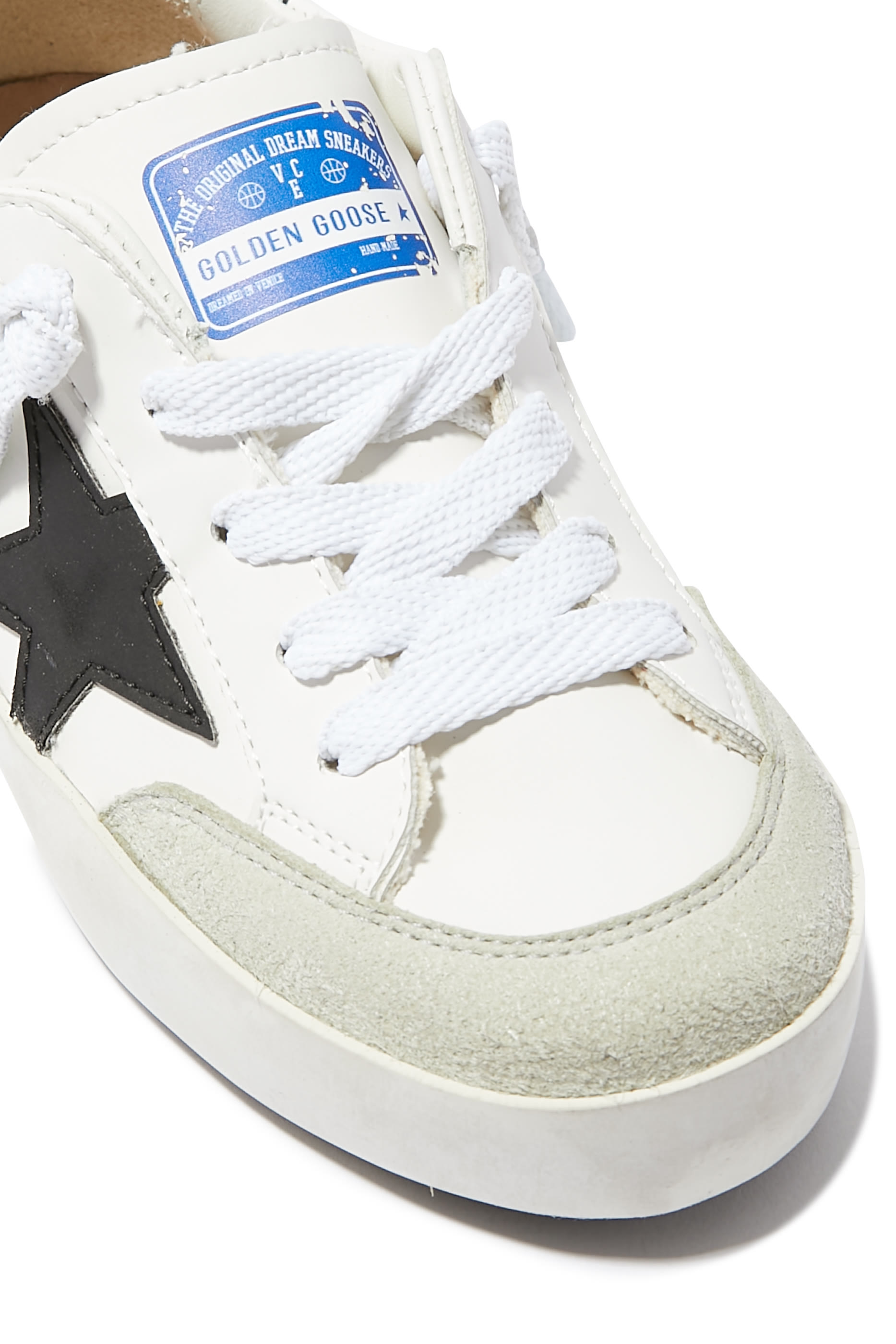 Kids Super Star Leather Sneakers