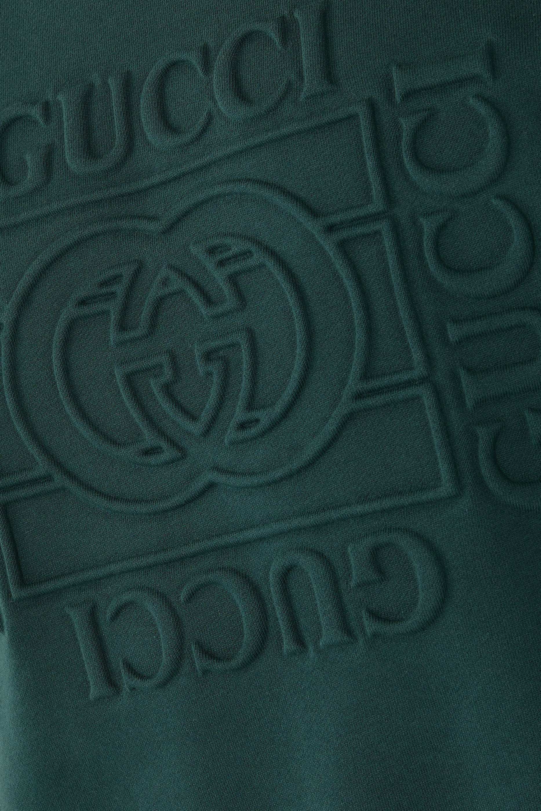 Logo Brushed Cotton Jersey Sweatshirt