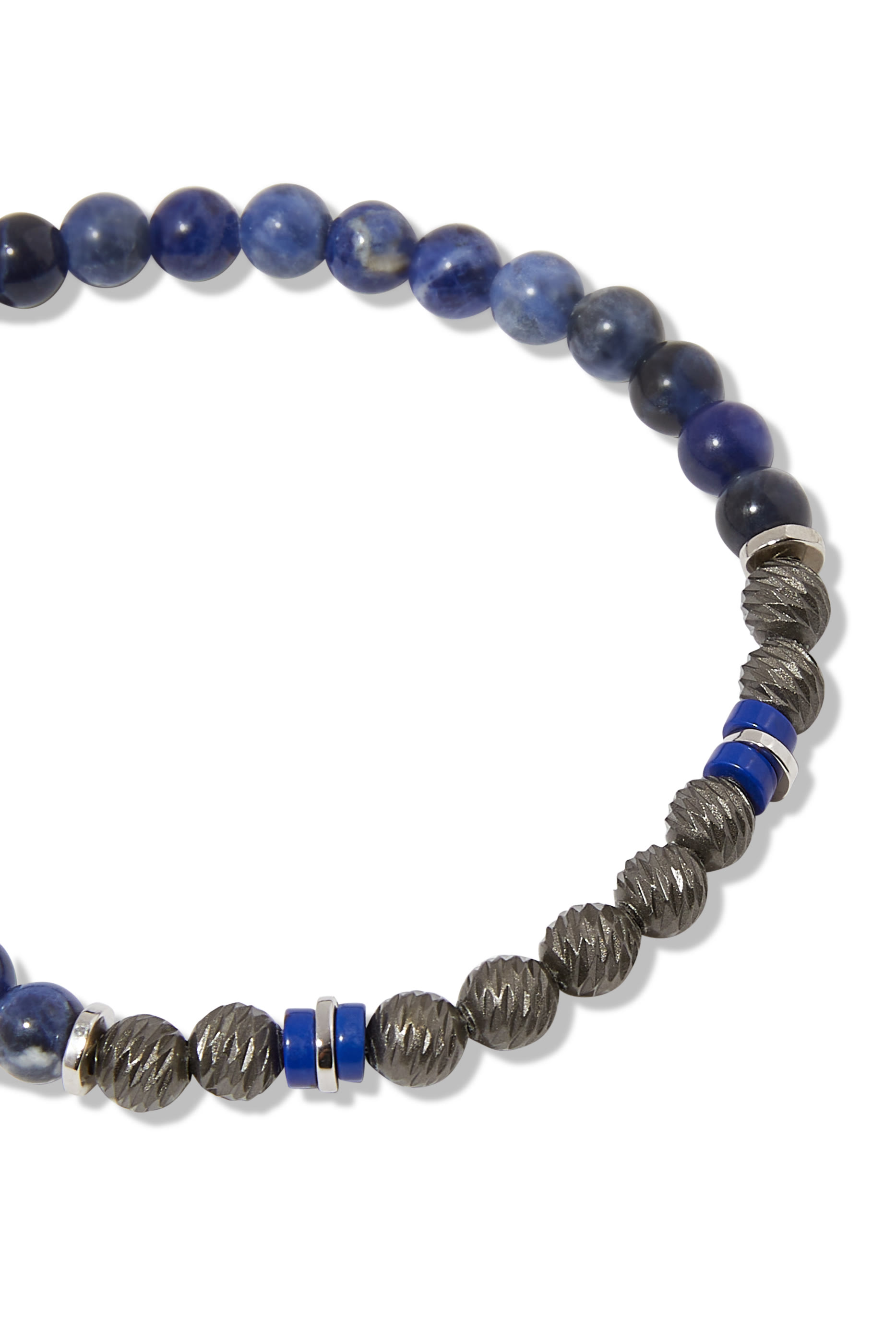 Blue Beaded Bracelet