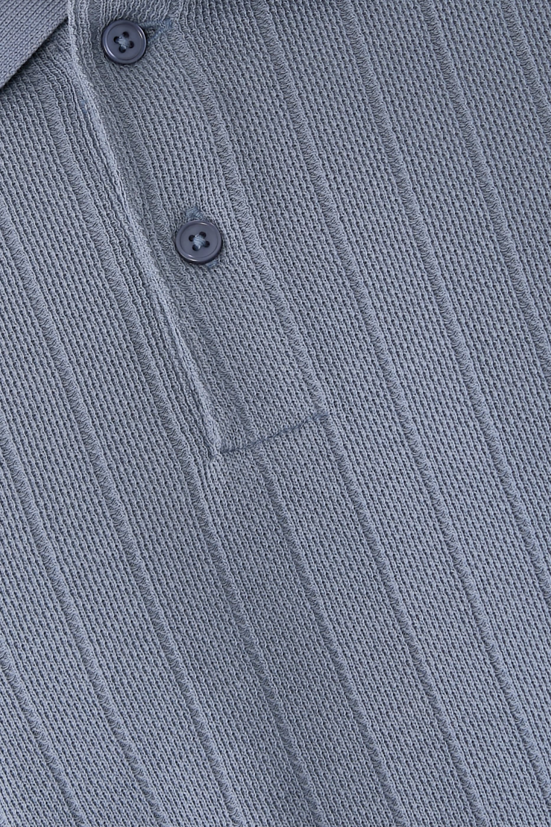 Drop-Needle Stripe Pima Cotton Polo Shirt