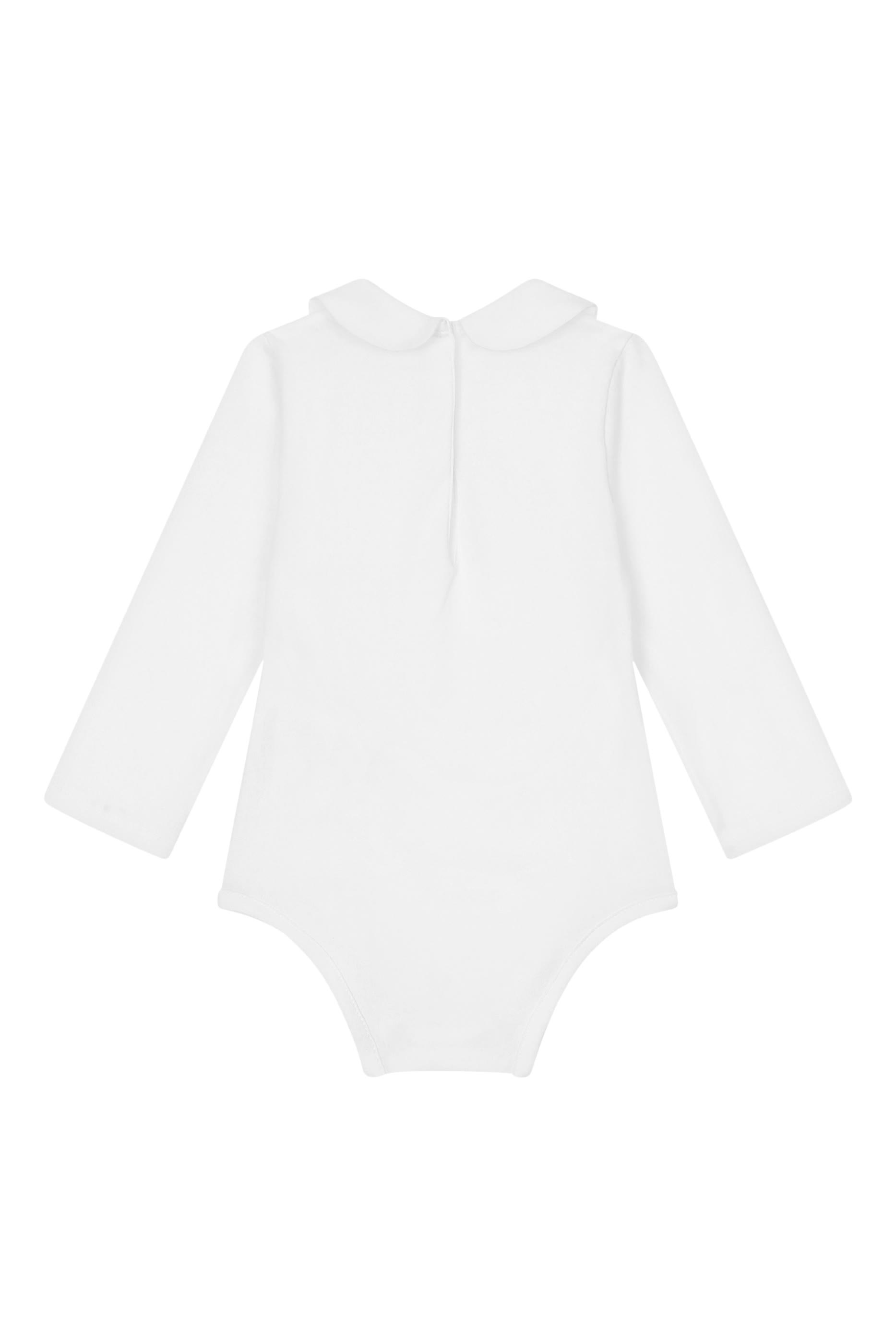 Kids Embroidered Collar Bodysuit