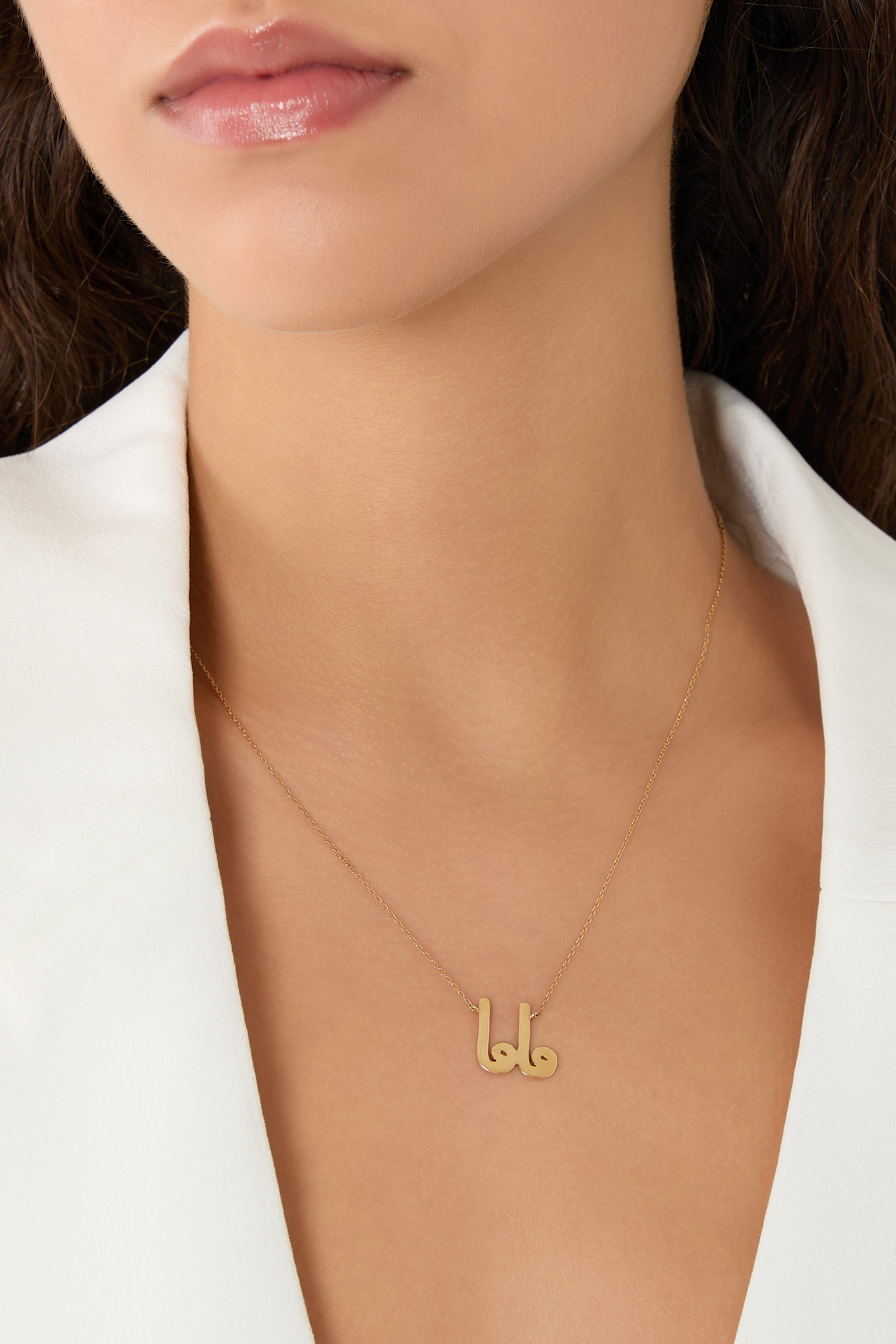 Oula - Mama Necklace, 18K Yellow Gold