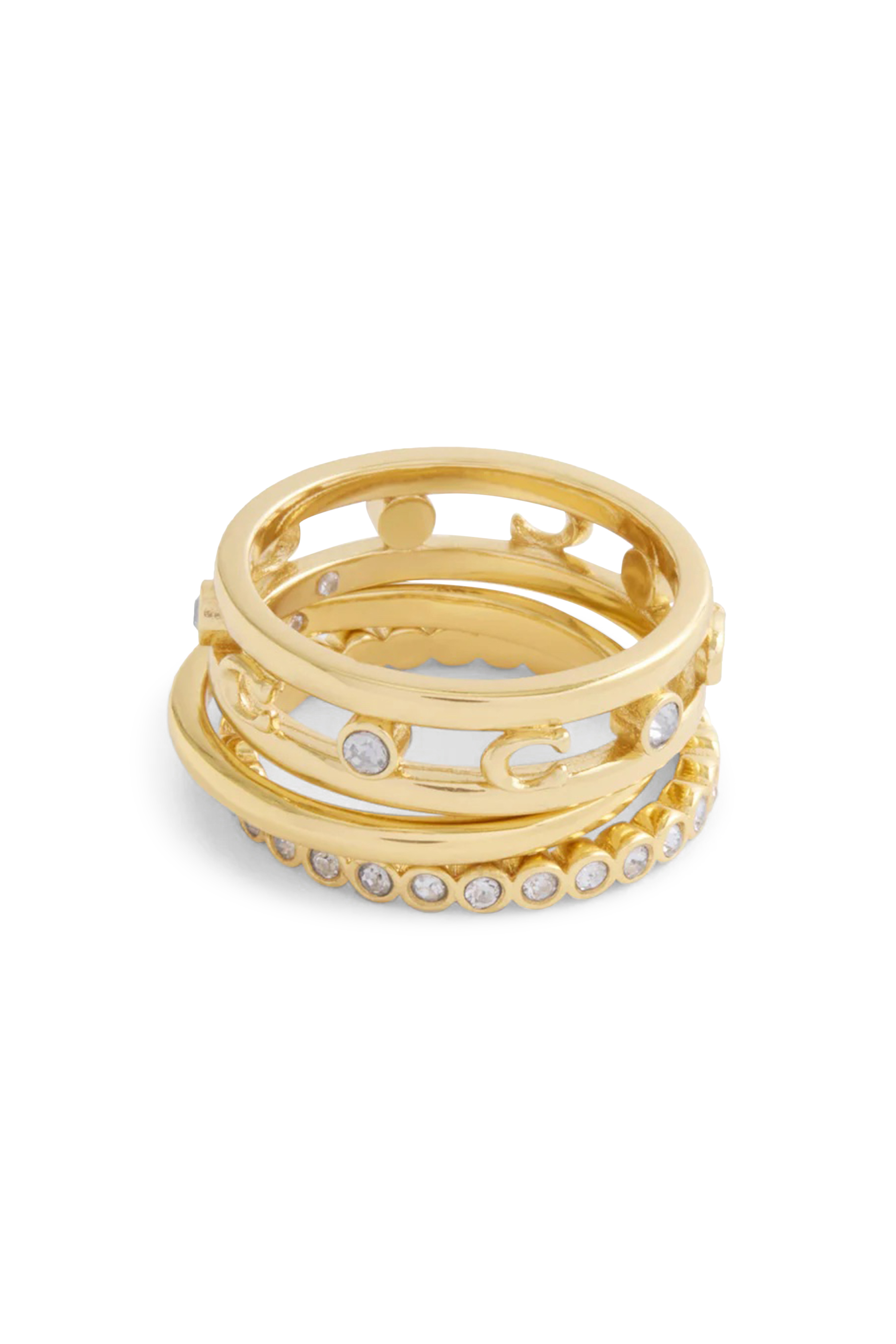 Signature C Open Ring Set