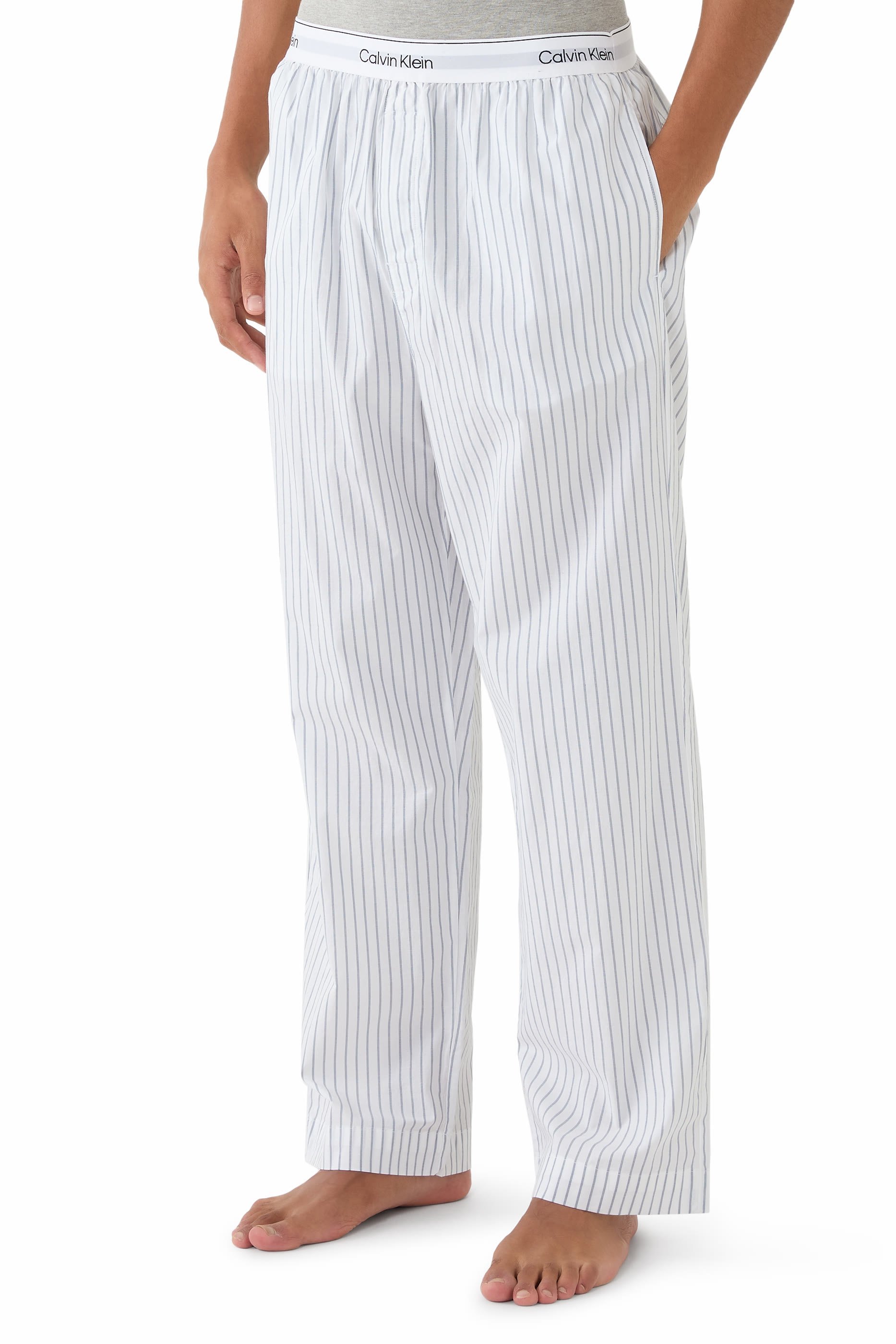  Cotton Poplin Pyjama Pants
