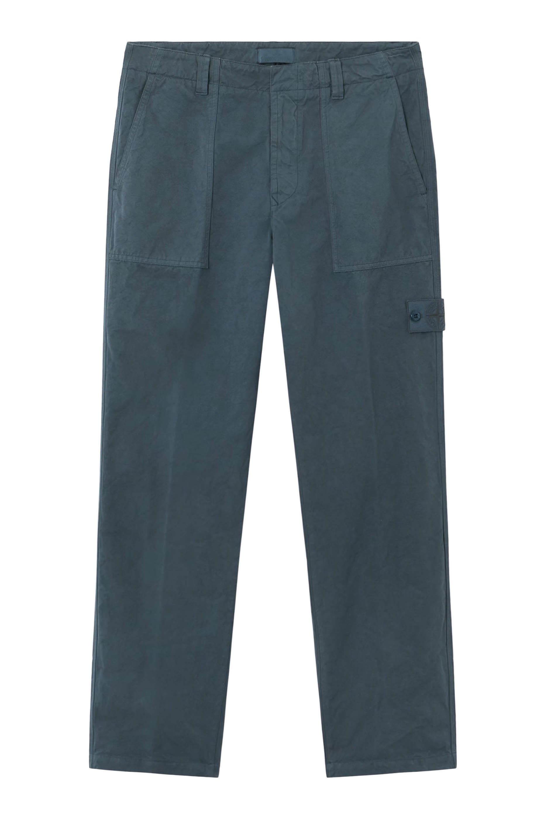 Logo Snap Pockets Trousers