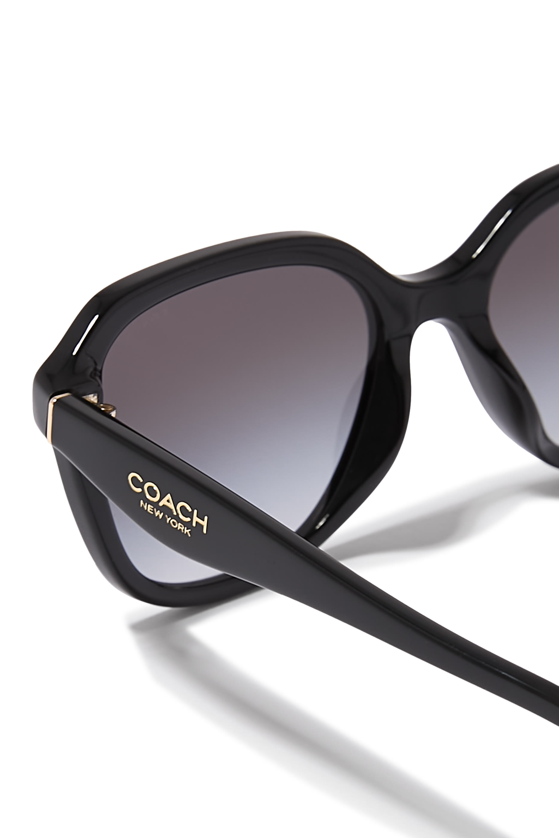 Square Frame NY Thin Temple Sunglasses