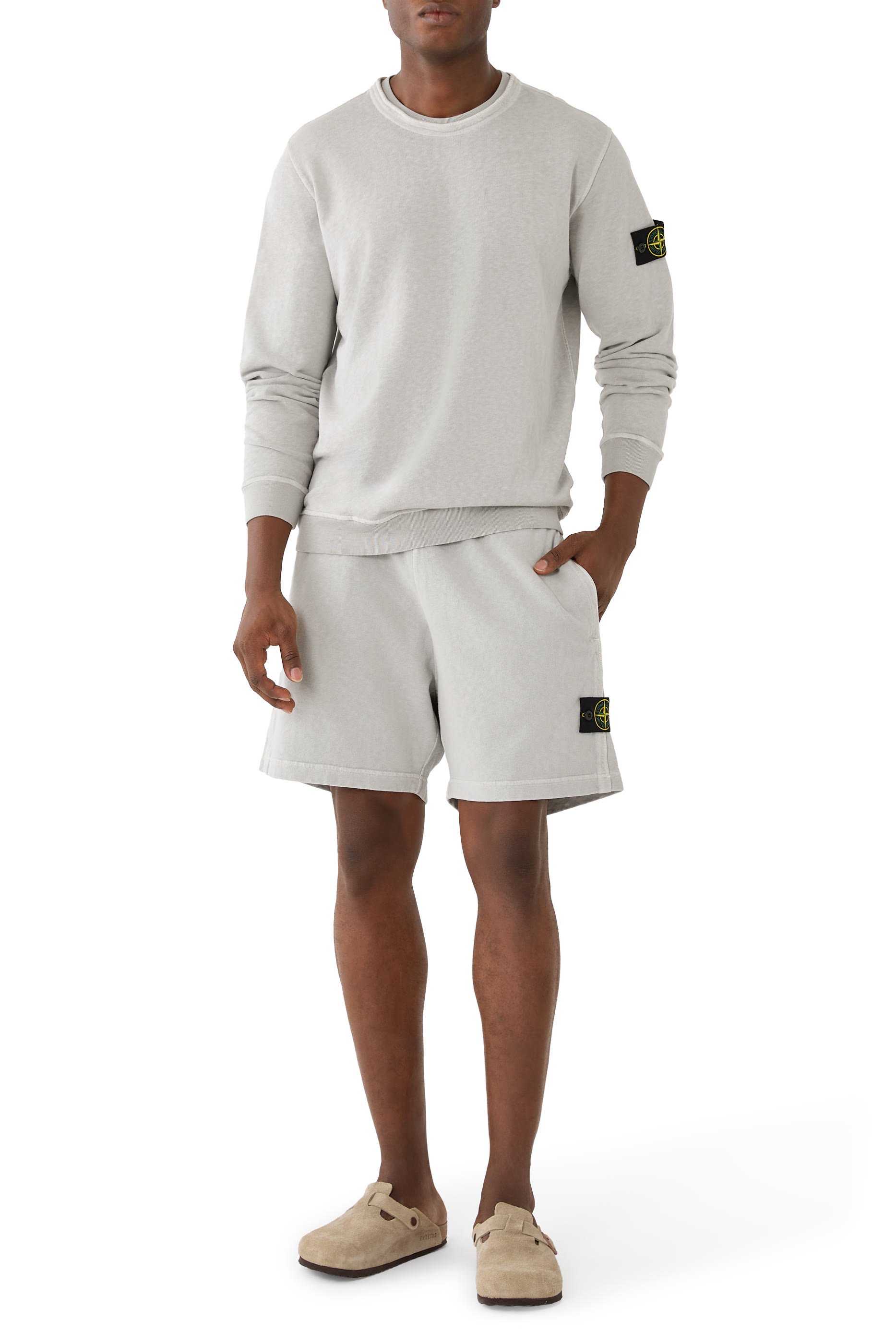 Malfil&eacute; Fleece &lsquo;Old&rsquo; Effect Sweatshirt 